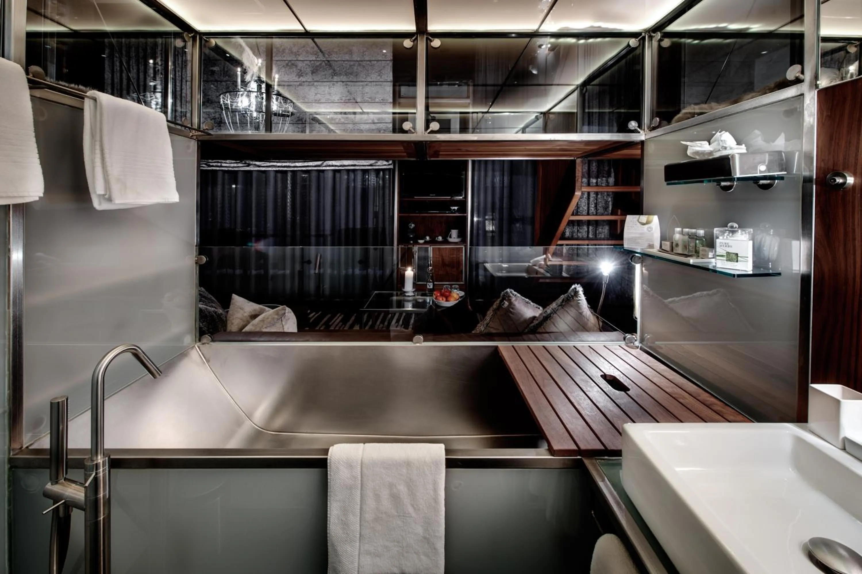 Bathroom in Backstage Boutique SPA Hotel