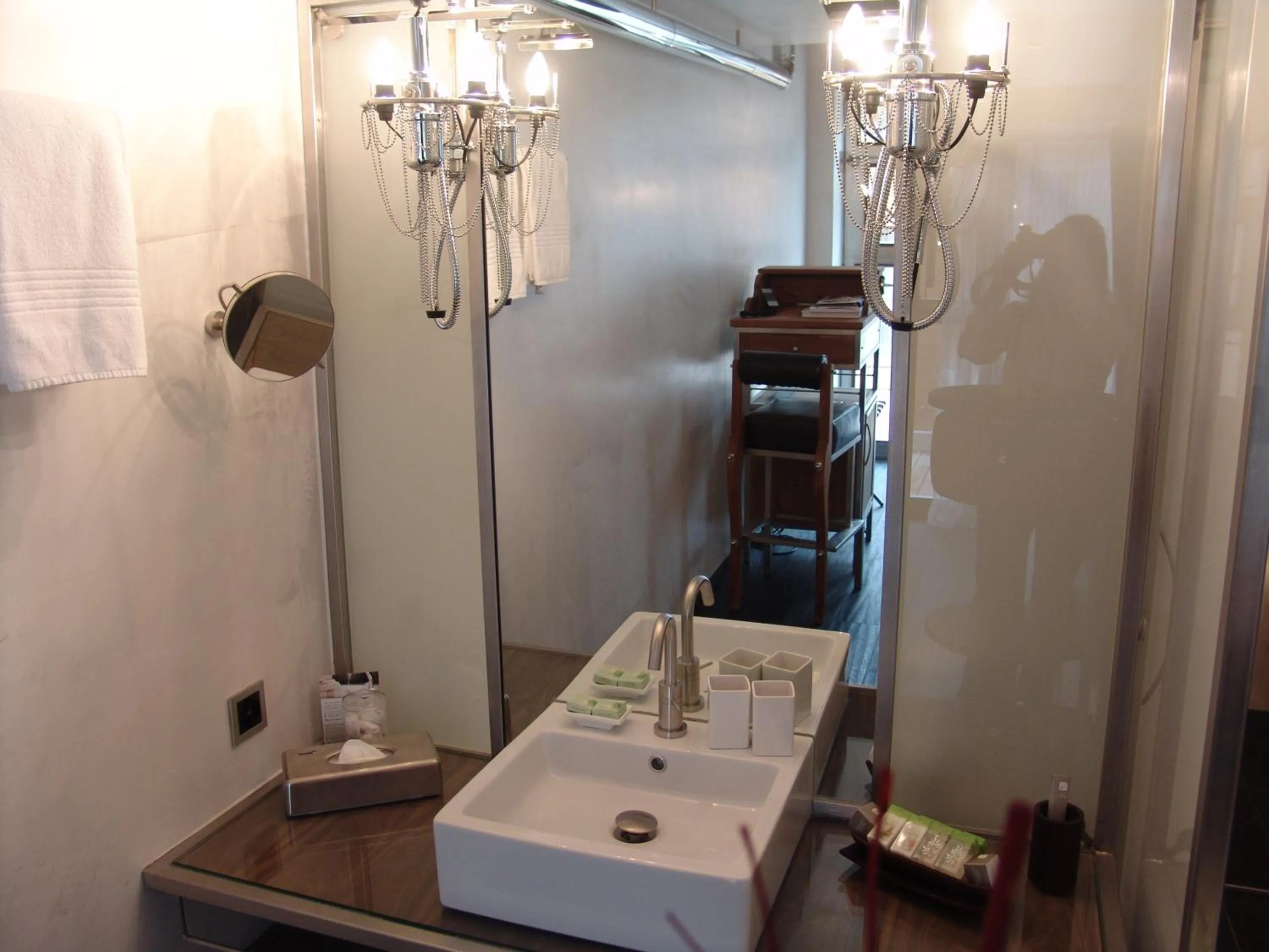 Bathroom in Backstage Boutique SPA Hotel