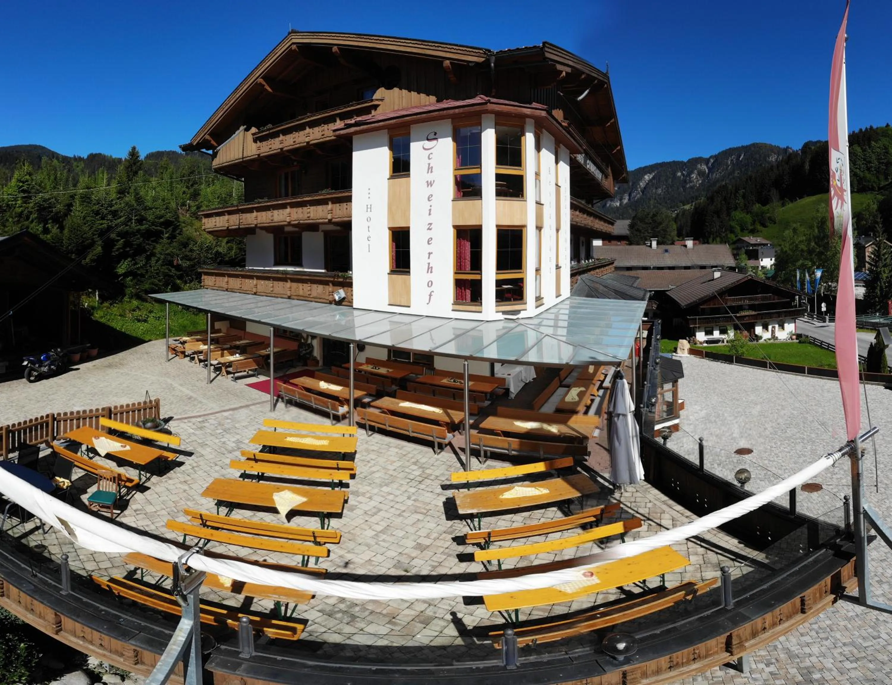 Property building in Hotel Schweizerhof