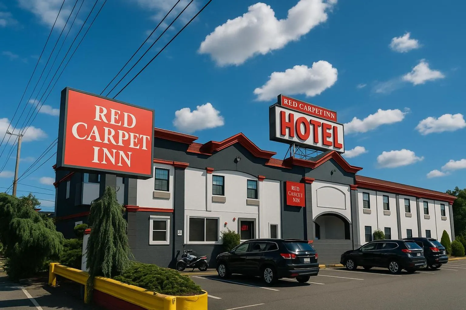 Property building in Red Carpet Inn Elmwood