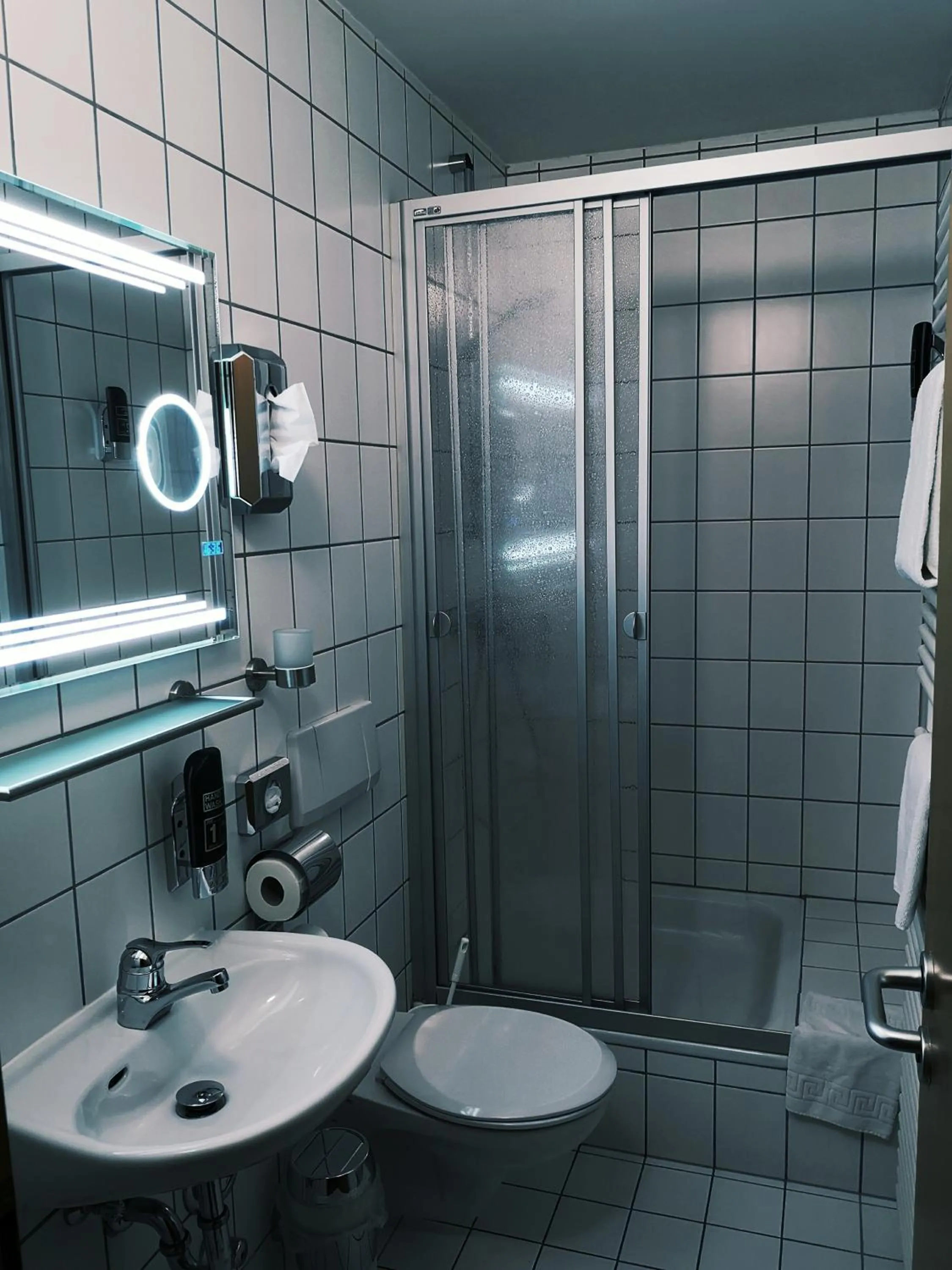 Bathroom in Hotel Zur Alten Druckerei