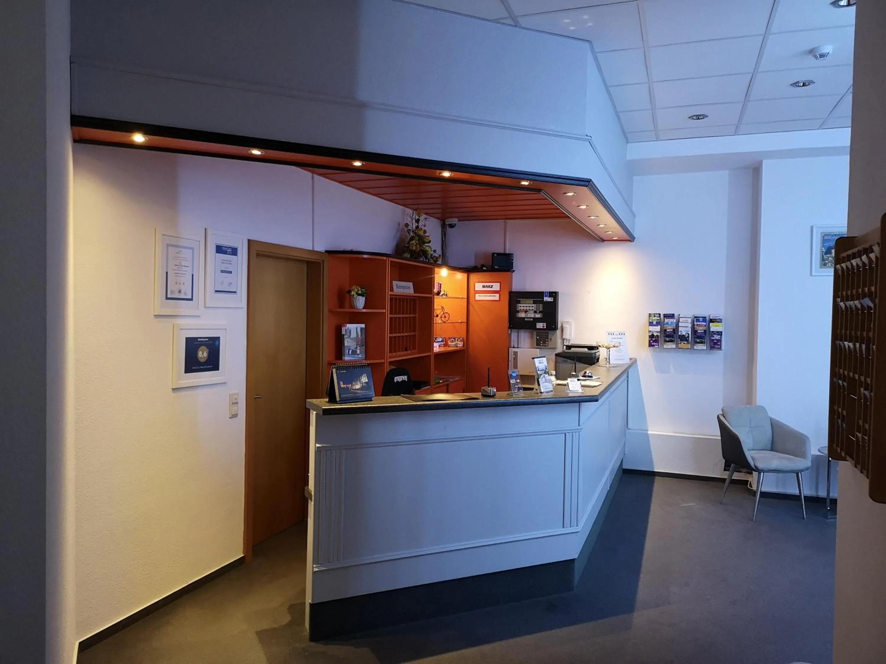 Lobby or reception in Hotel Zur Alten Druckerei