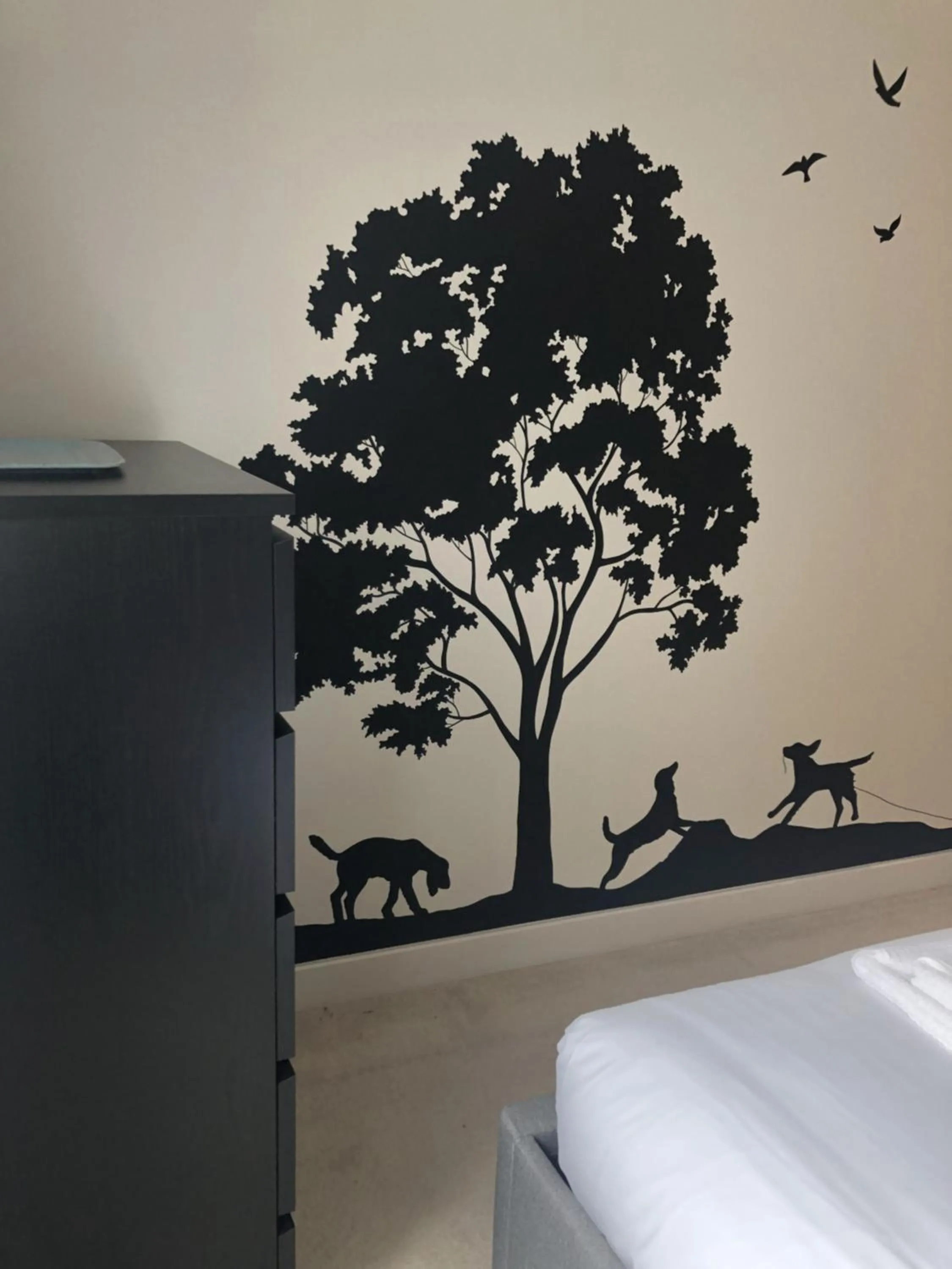 Bedroom, Bed in Hamilton Court Apartments from Your Stay Bristol