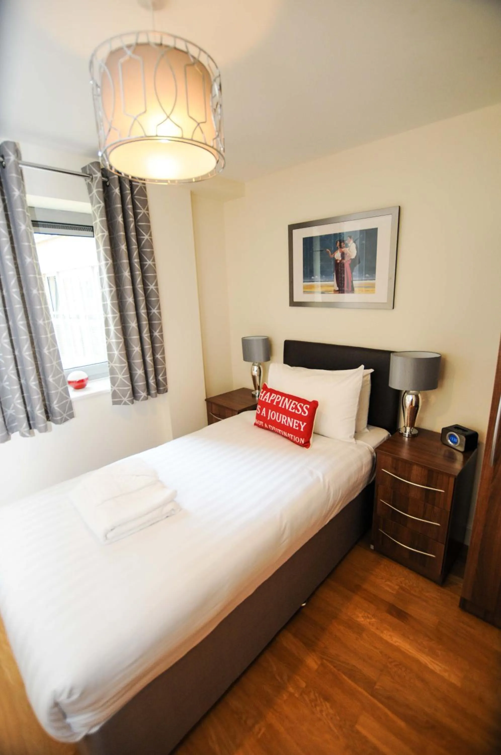 Bedroom, Bed in Hamilton Court Apartments from Your Stay Bristol