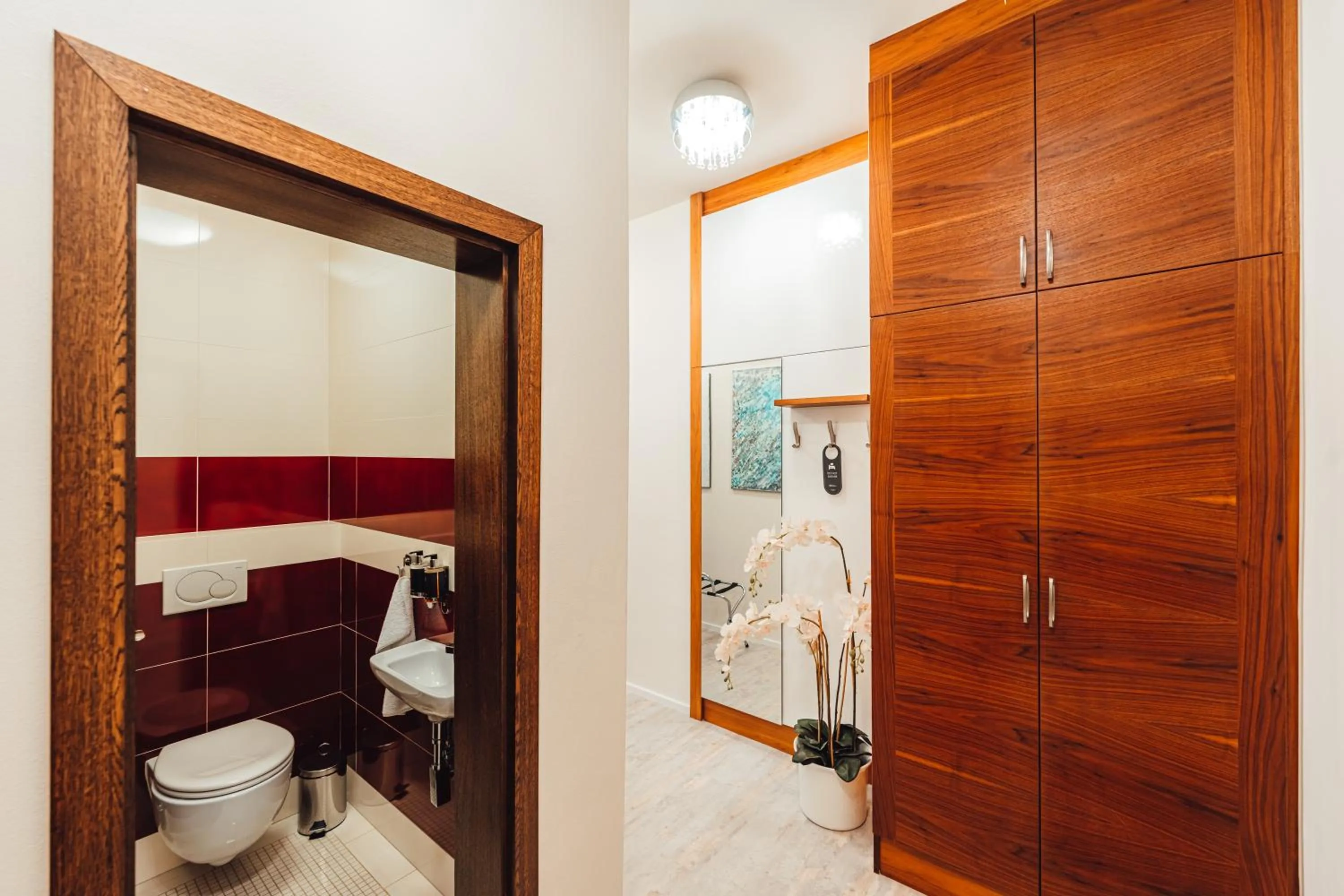 Toilet in Hotel Baltaci Atrium