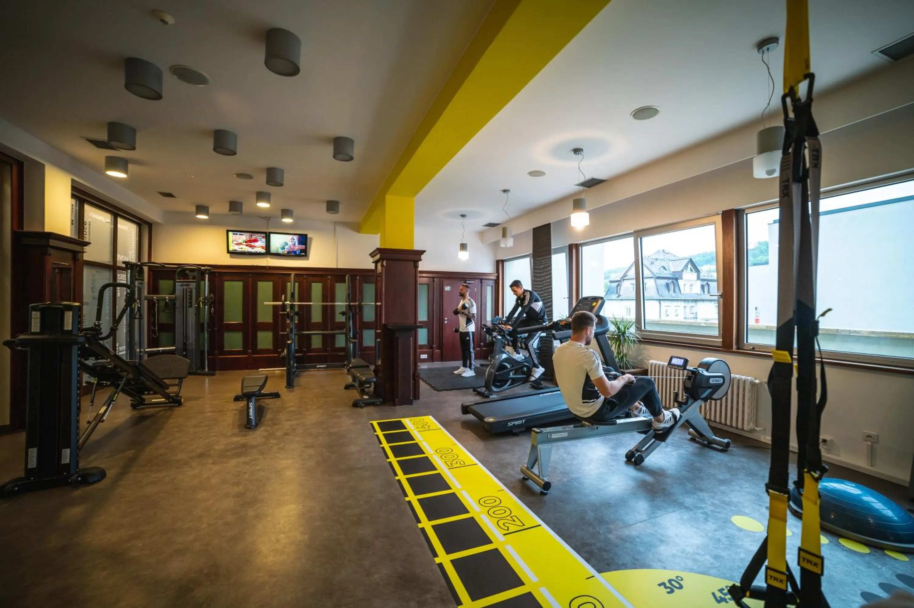 Fitness centre/facilities in Hotel Baltaci Atrium