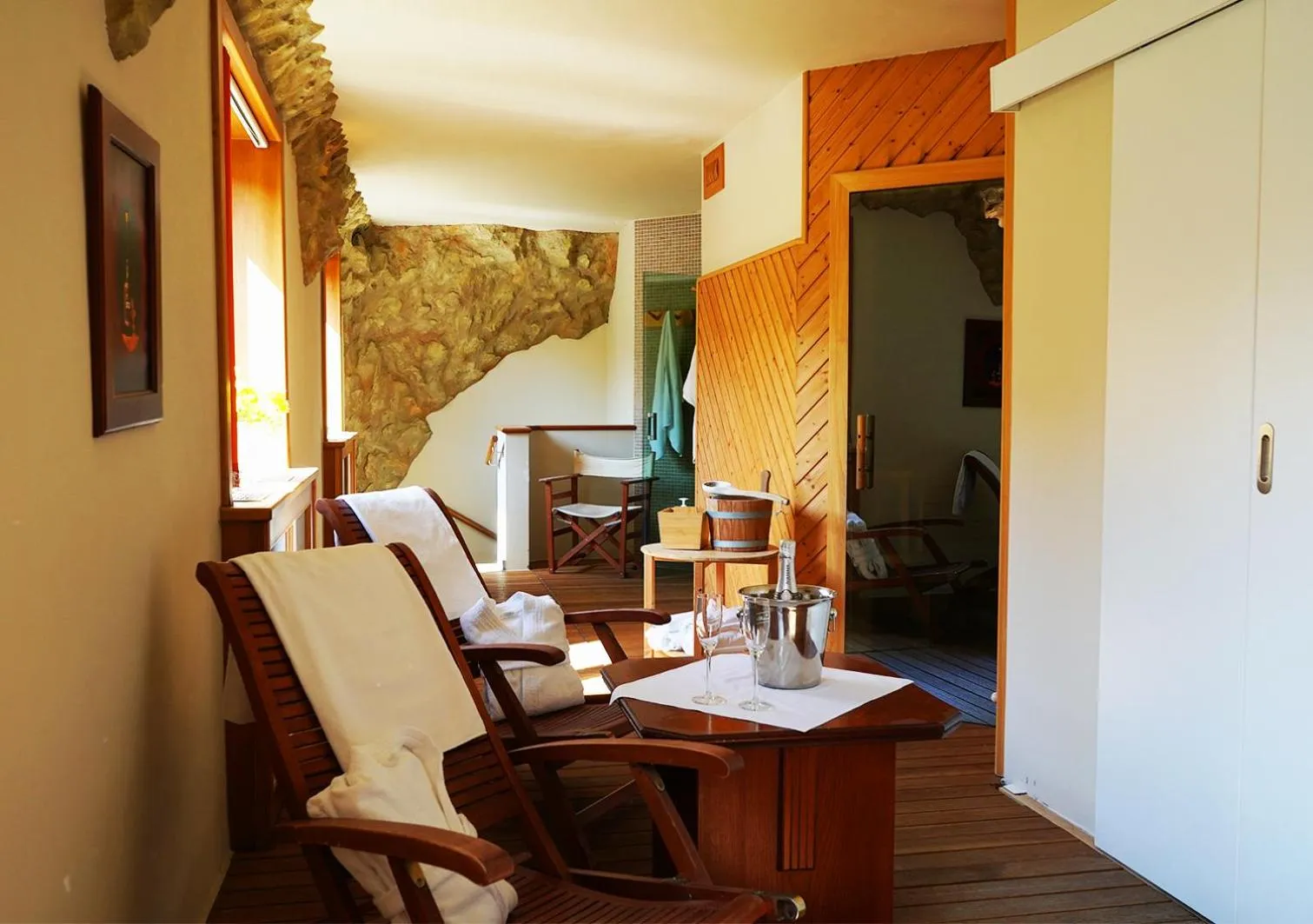 Sauna in Hotel Baltaci U Náhonu