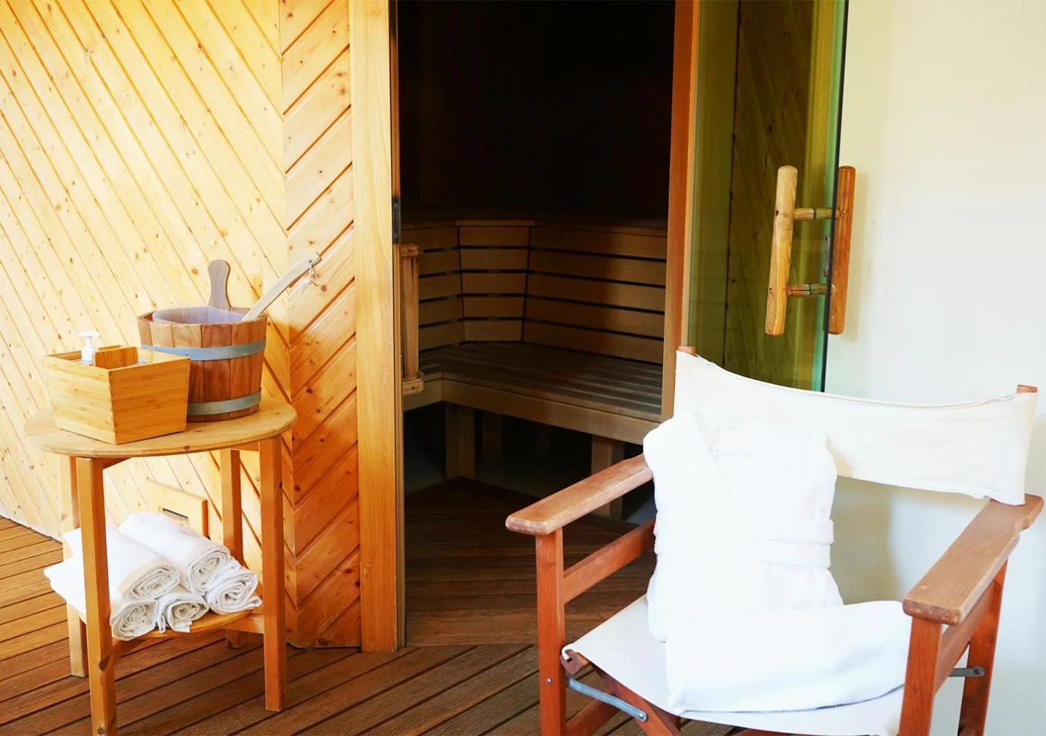 Sauna in Hotel Baltaci U Náhonu