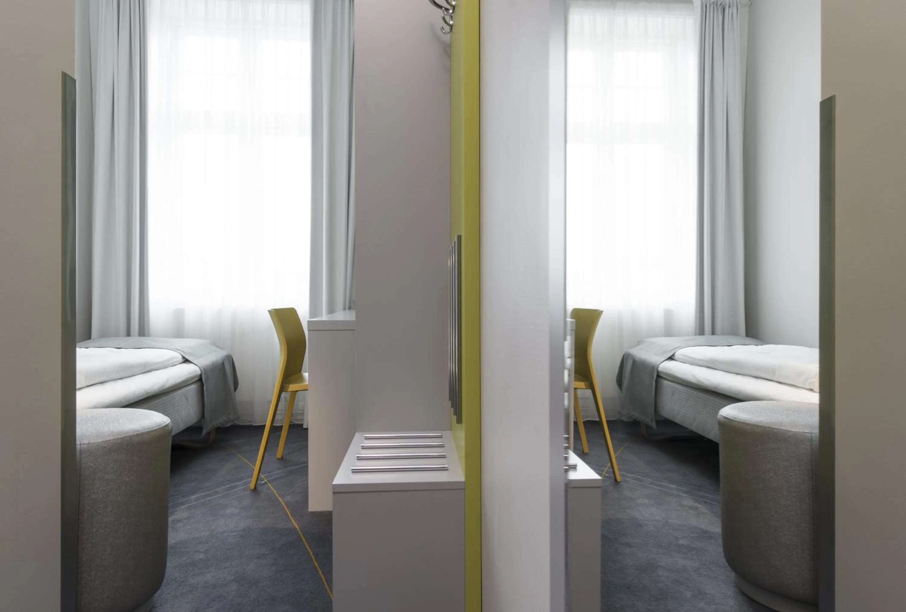 Decorative detail, Bed in Thon Hotel Trondheim