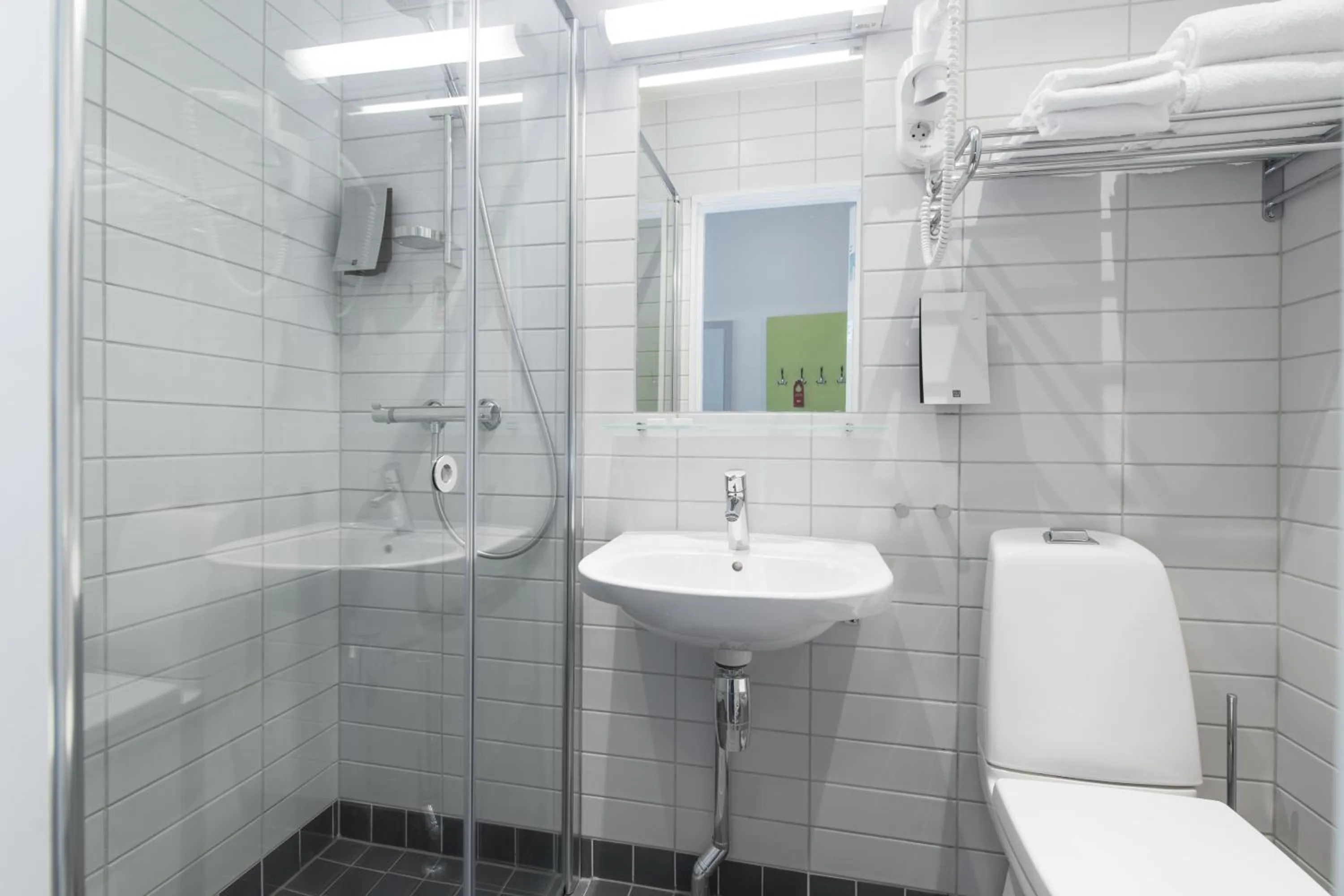 Shower in Thon Hotel Trondheim