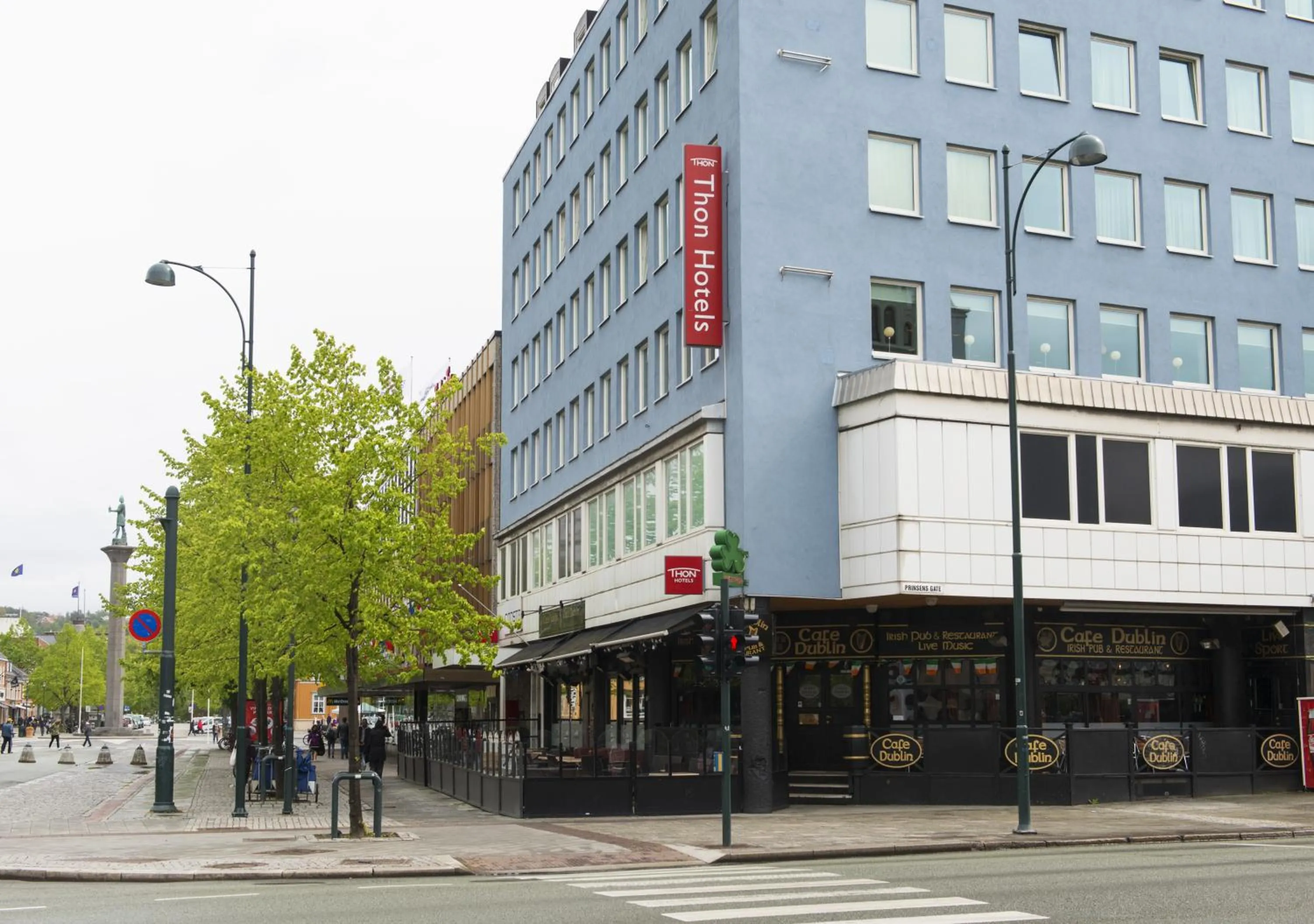Property building in Thon Hotel Trondheim