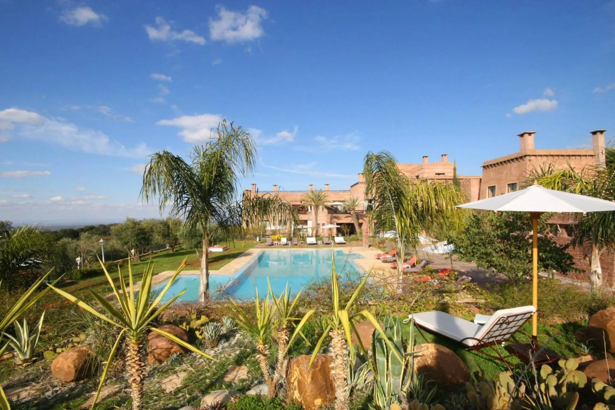 Garden in Kasbah Agounsane Hotel & Spa