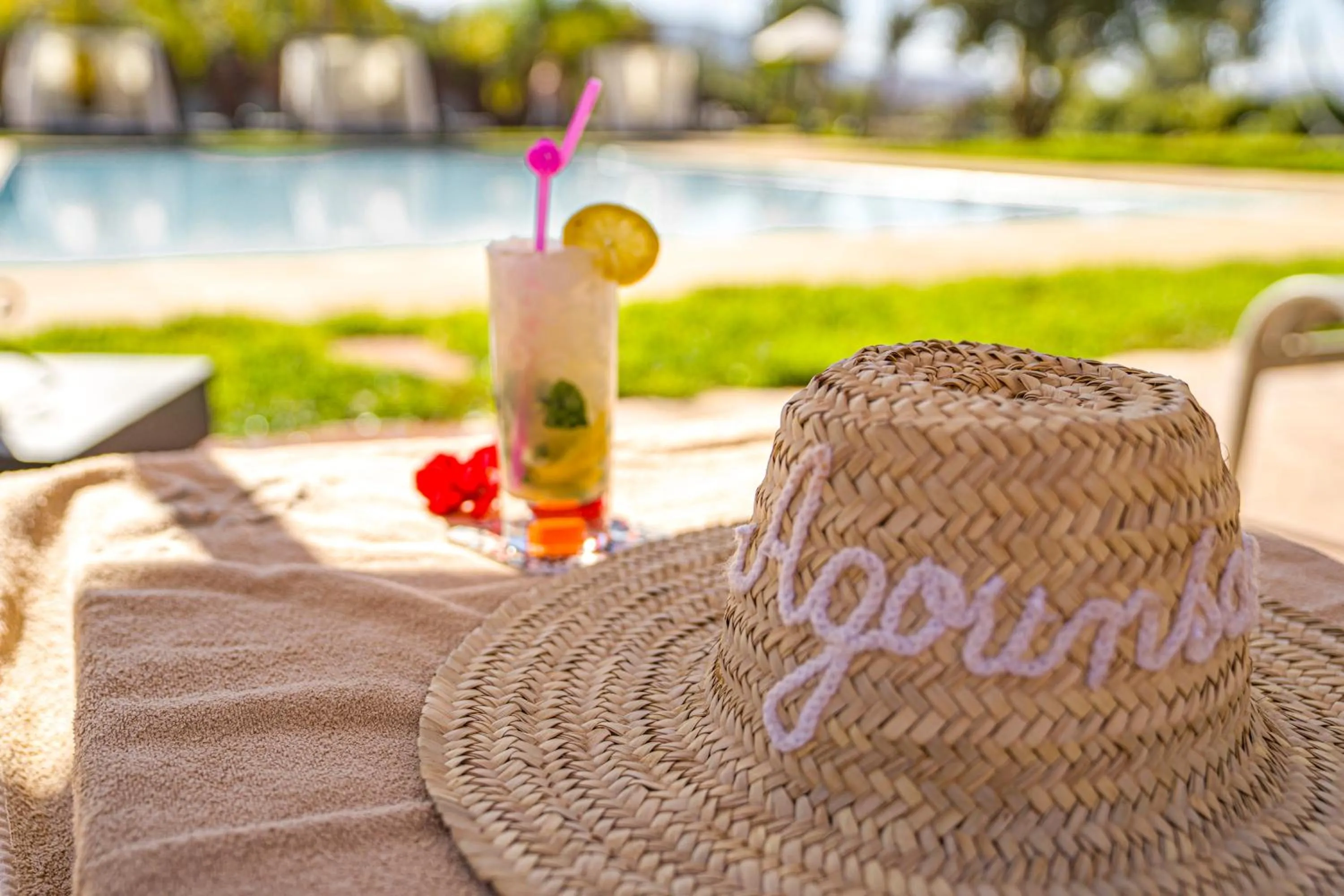 Swimming pool in Kasbah Agounsane Hotel & Spa