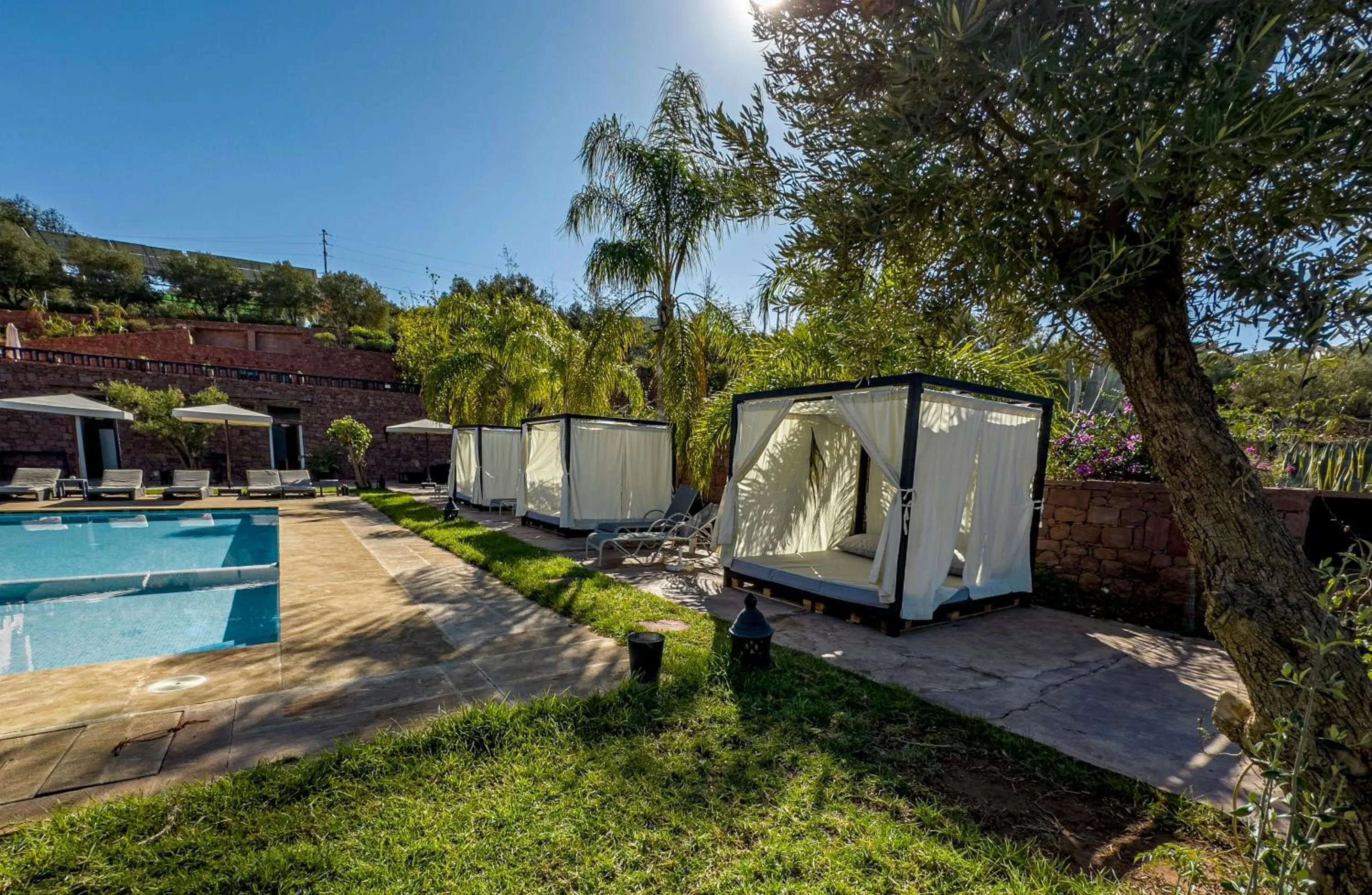 Garden in Kasbah Agounsane Hotel & Spa
