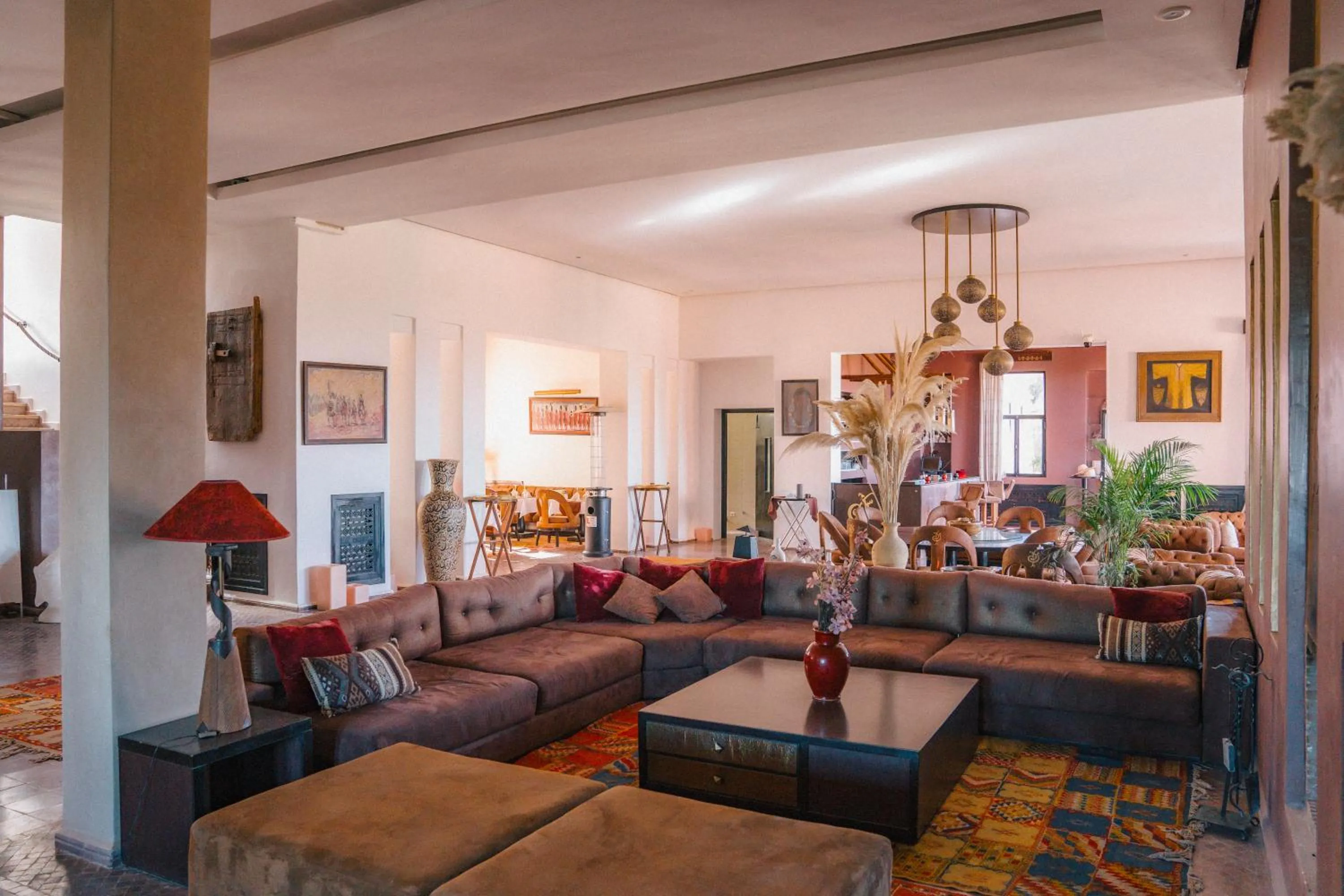 Living room in Kasbah Agounsane Hotel & Spa
