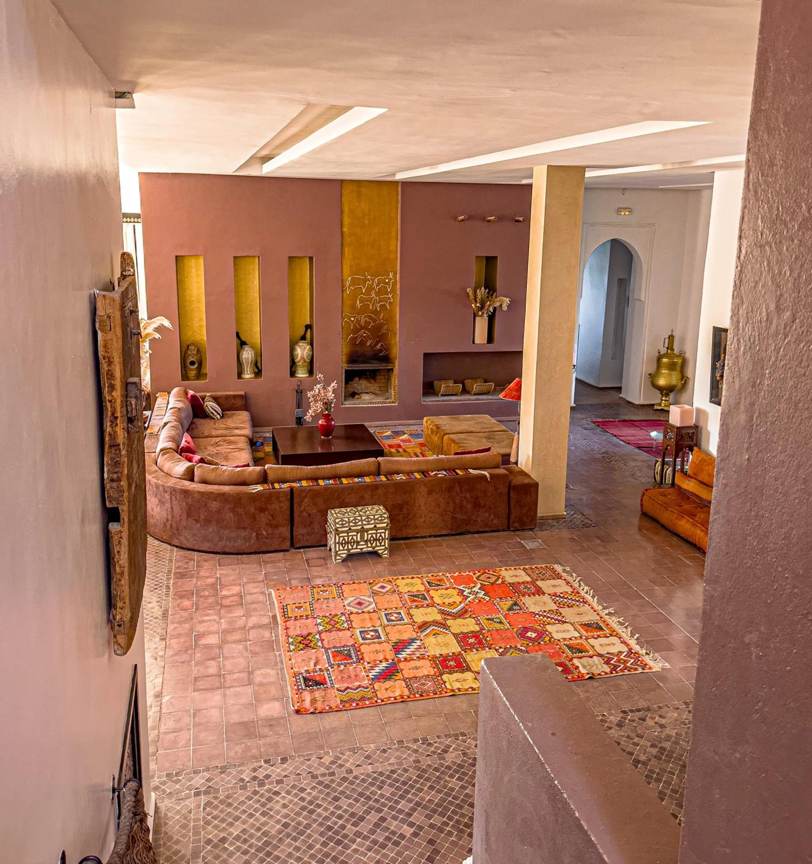 Living room in Kasbah Agounsane Hotel & Spa