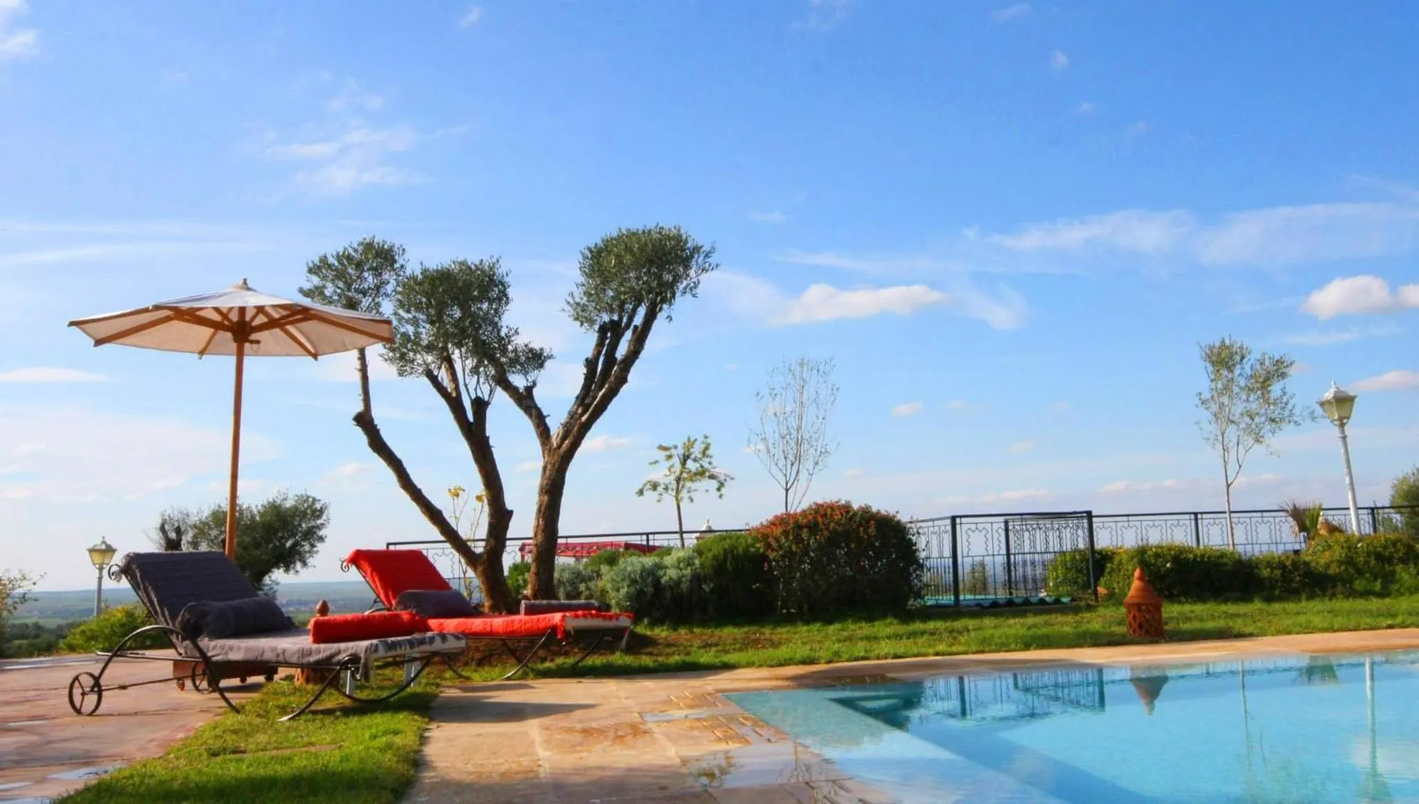 Garden in Kasbah Agounsane Hotel & Spa