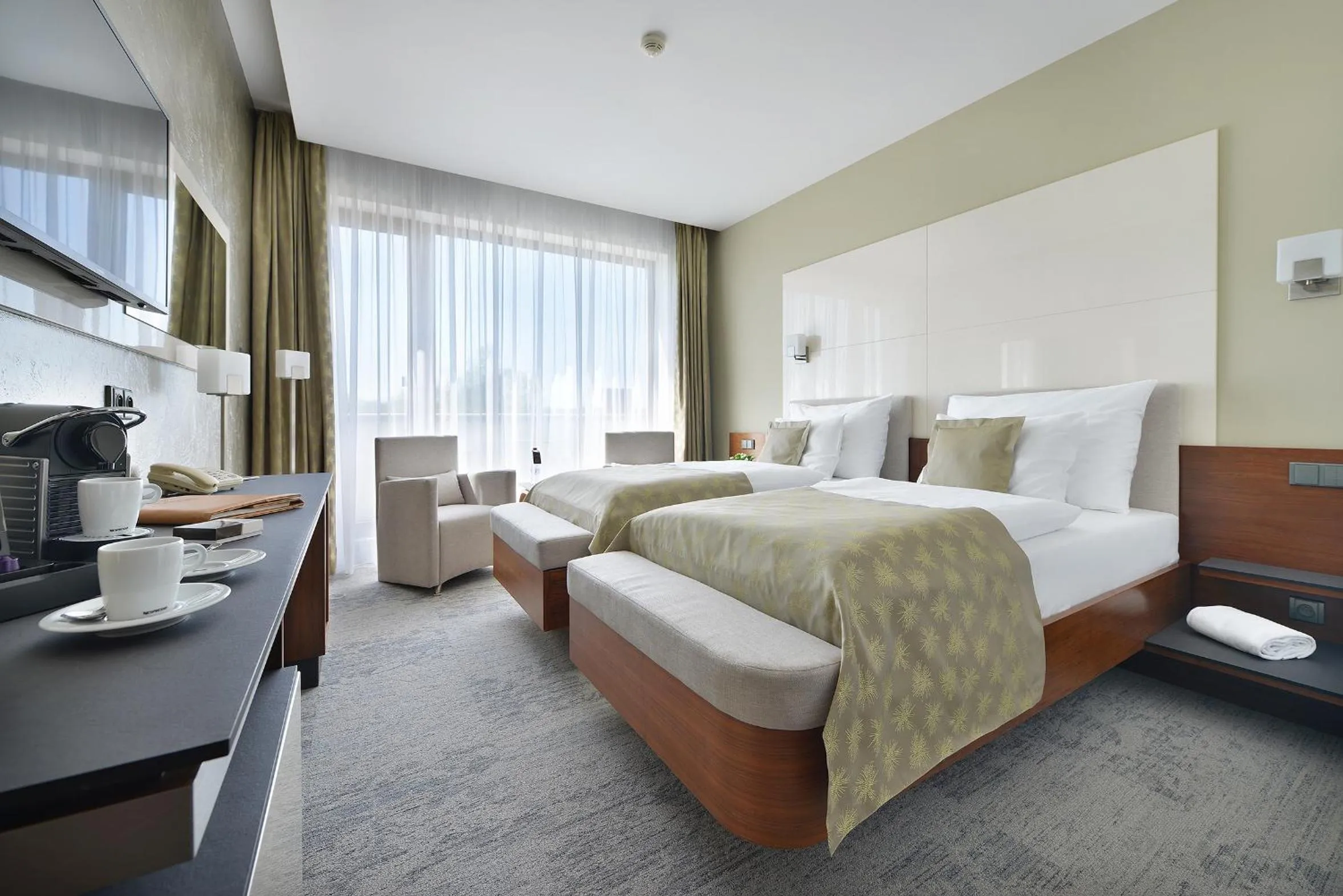 Bedroom, Bed in Wellness Hotel Diamant