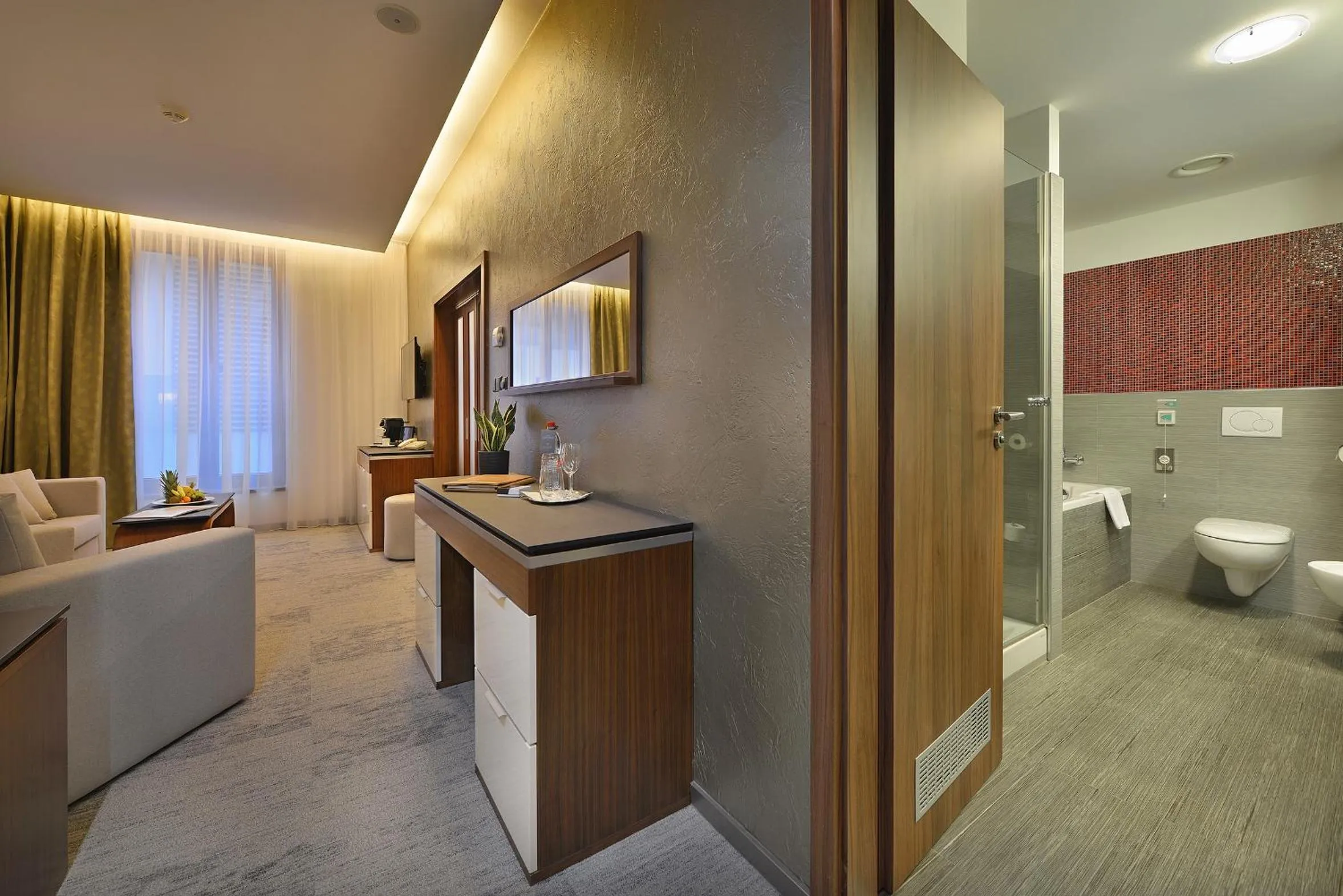 Bedroom in Wellness Hotel Diamant