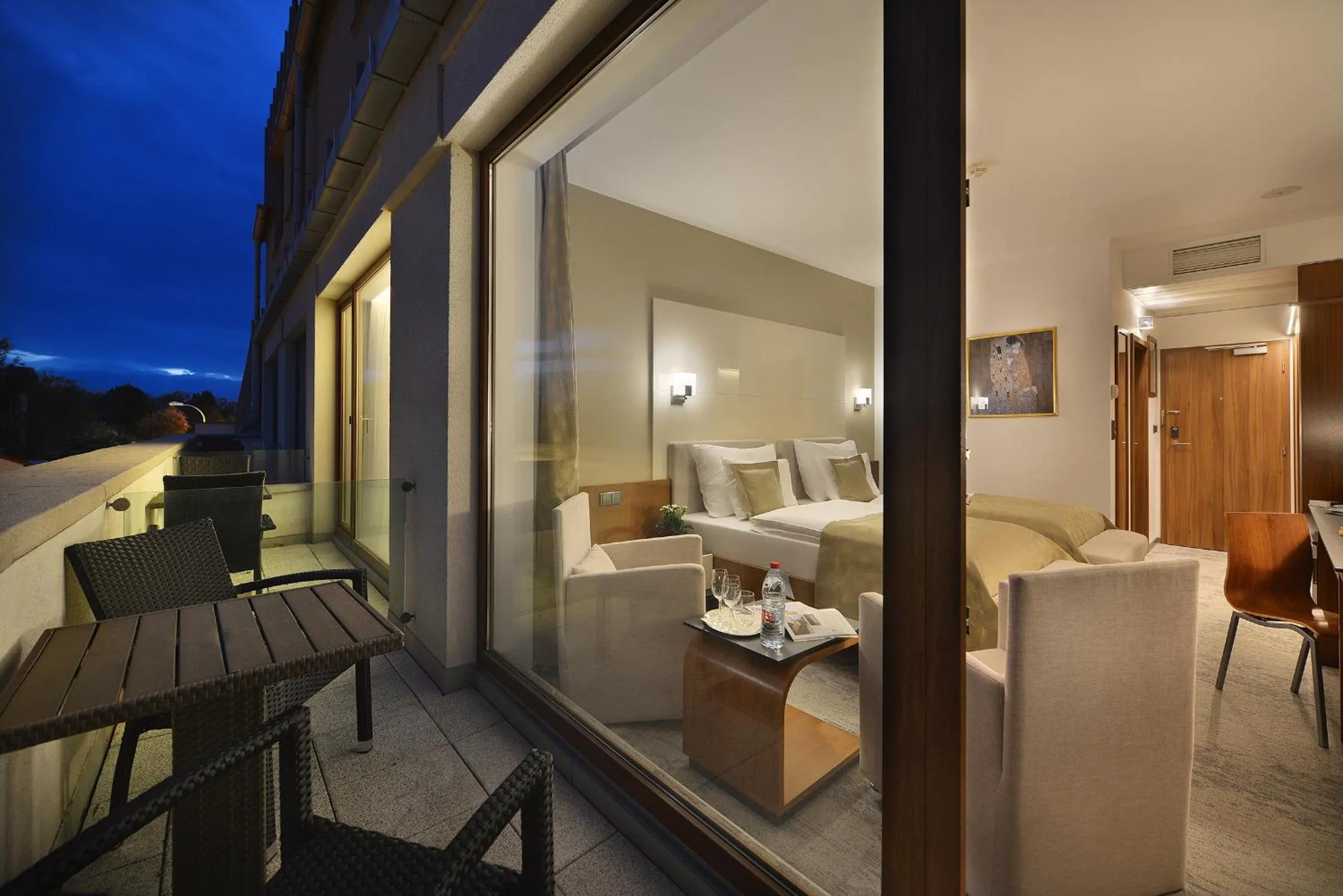 Bedroom, Bed in Wellness Hotel Diamant