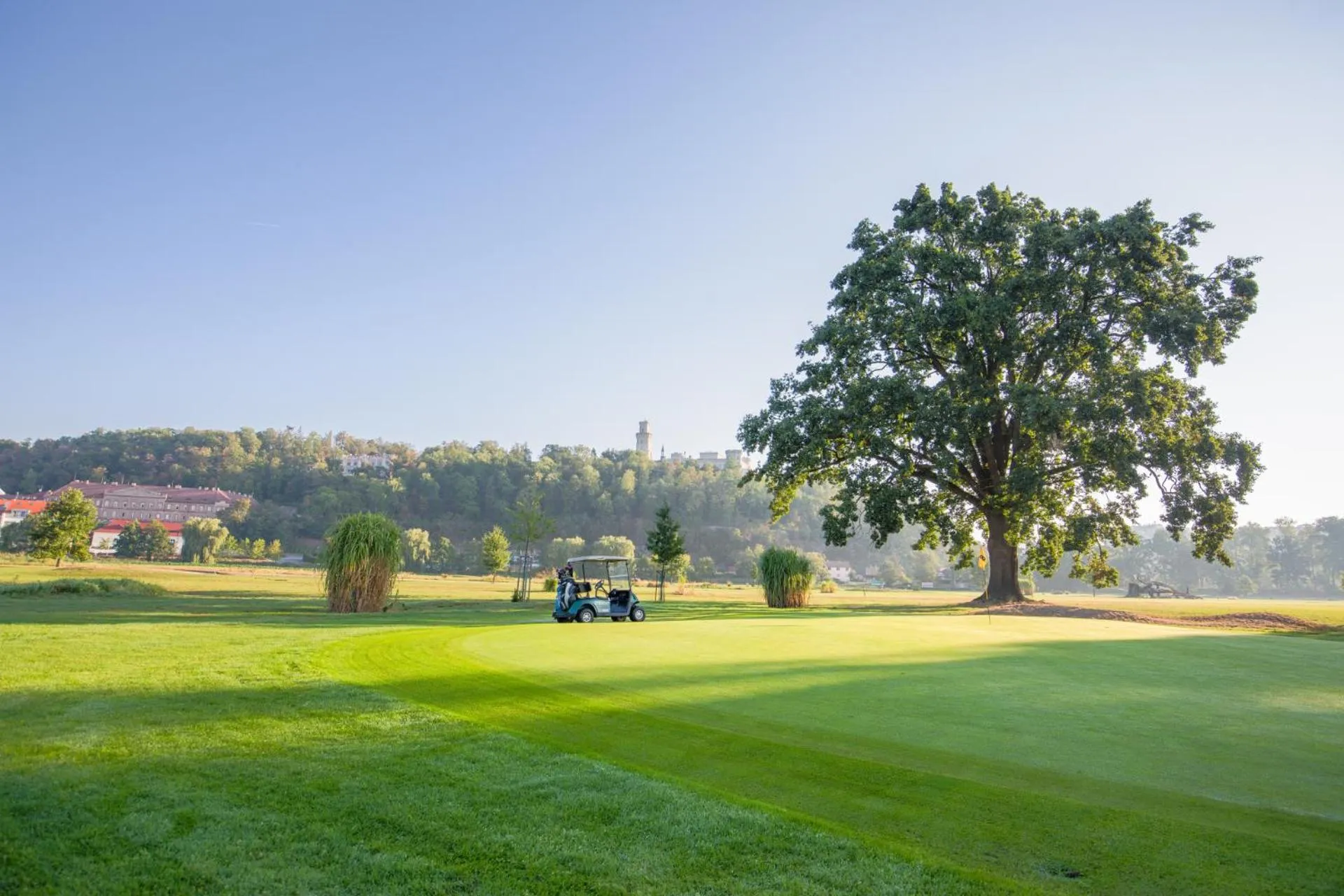 Golfcourse in Wellness Hotel Diamant