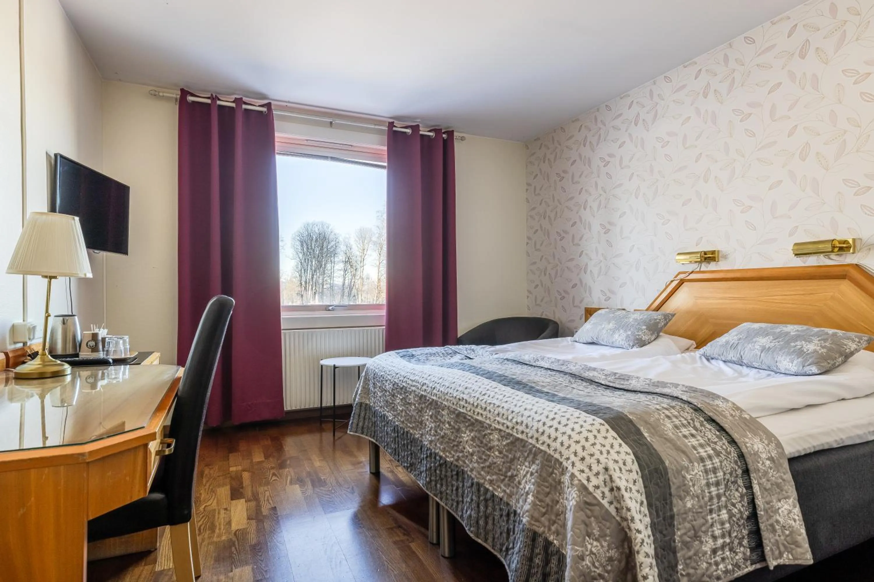 Photo of the whole room, Bed in Hotell Kung Gösta by First