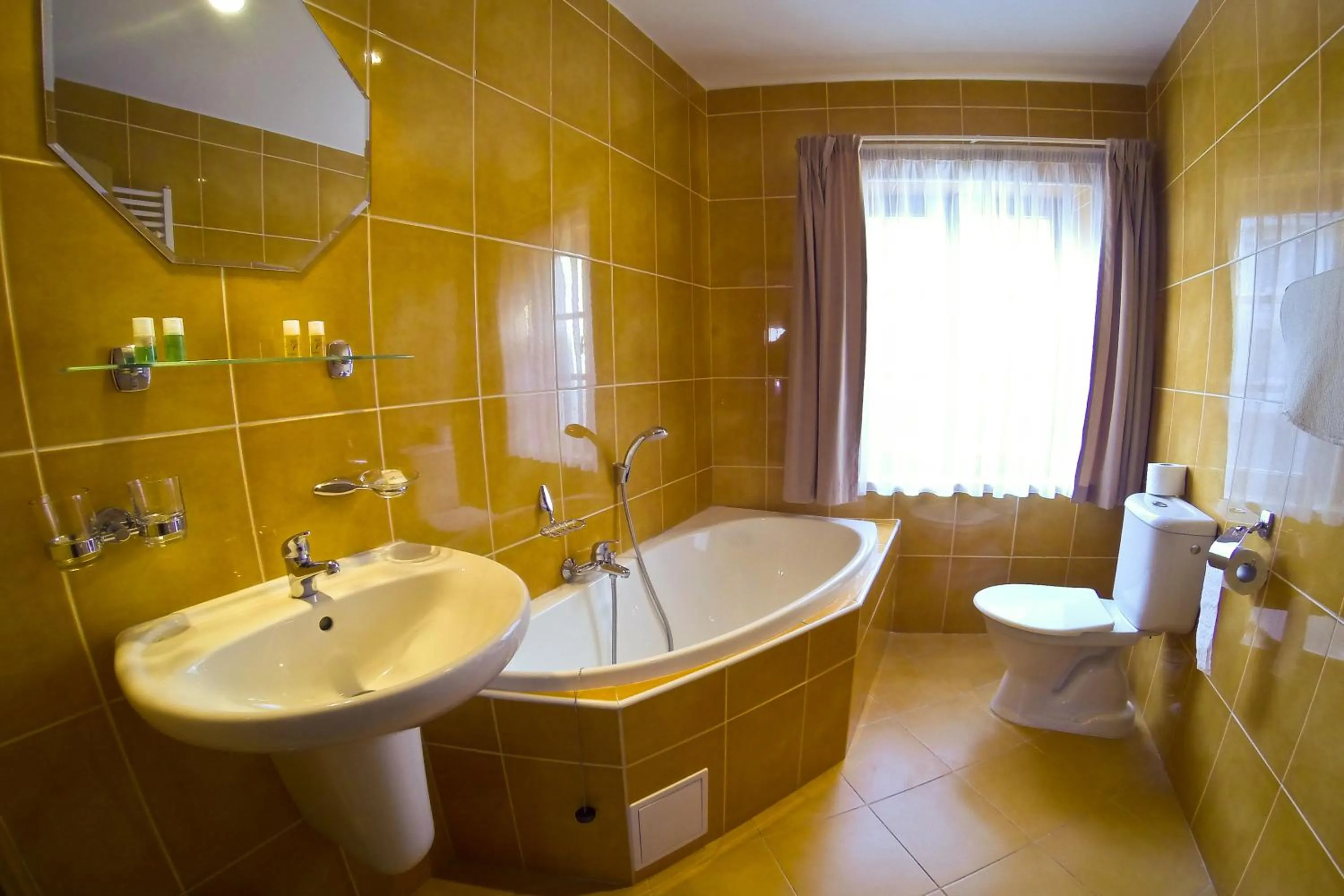 Bathroom in Hotel Zlatá Stoupa