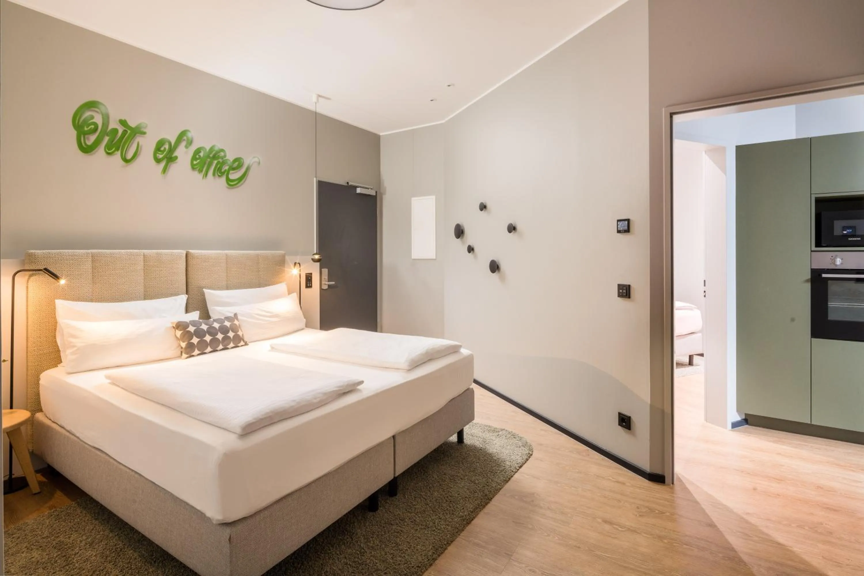 Bed in KOOS Hotel&Apartments - City Aparthotel