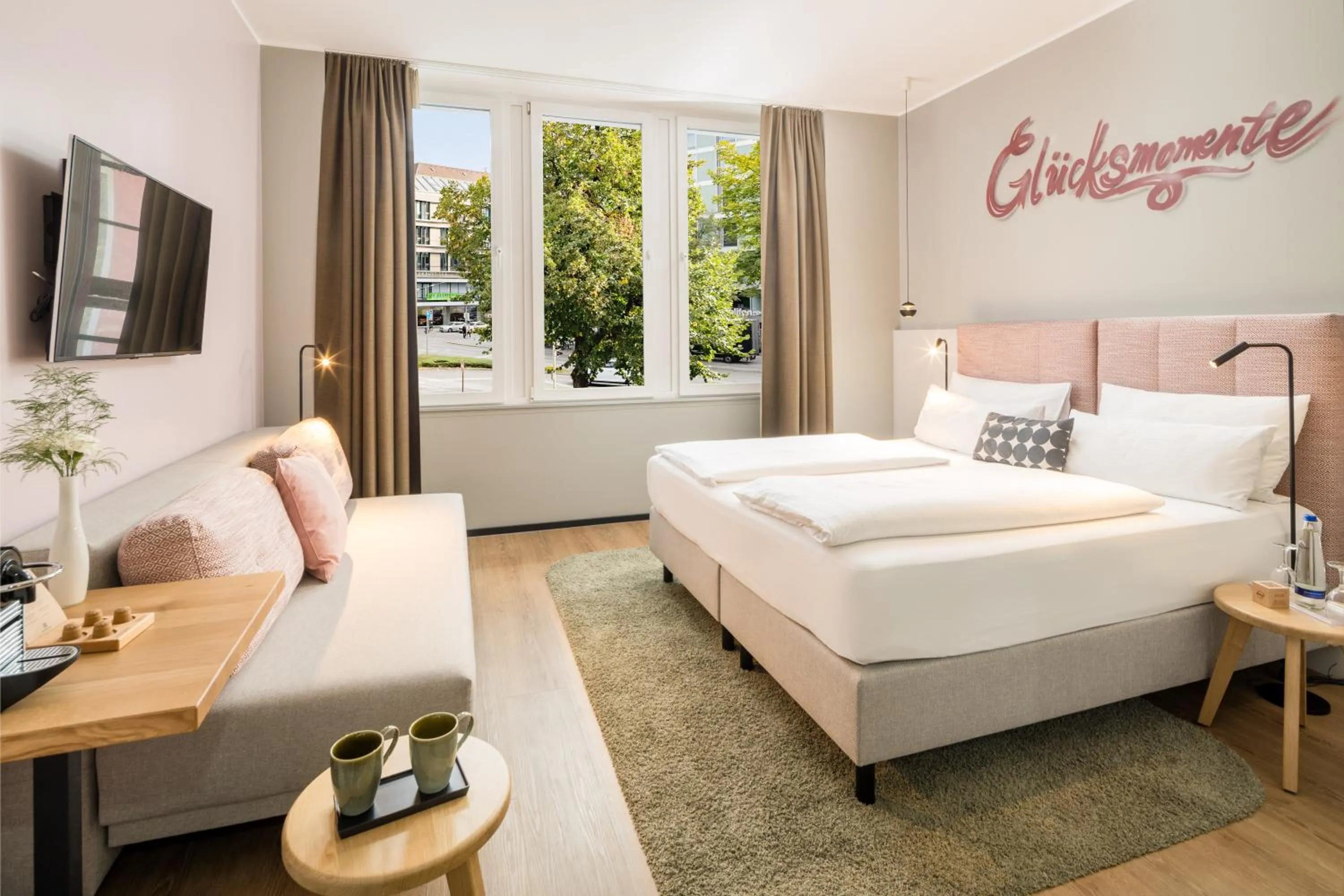 Bed in KOOS Hotel&Apartments - City Aparthotel