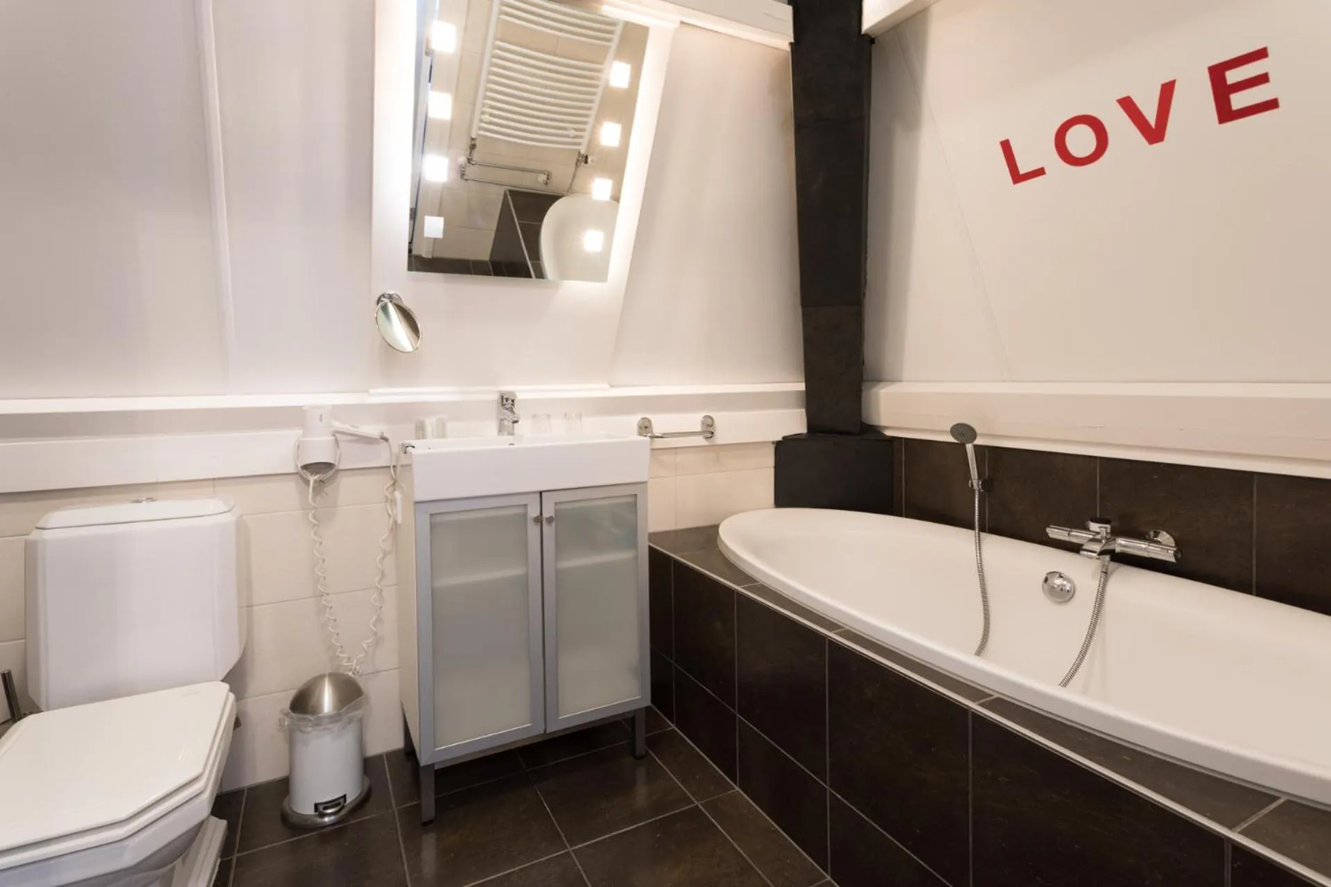 Bathroom in Hotel Zilt