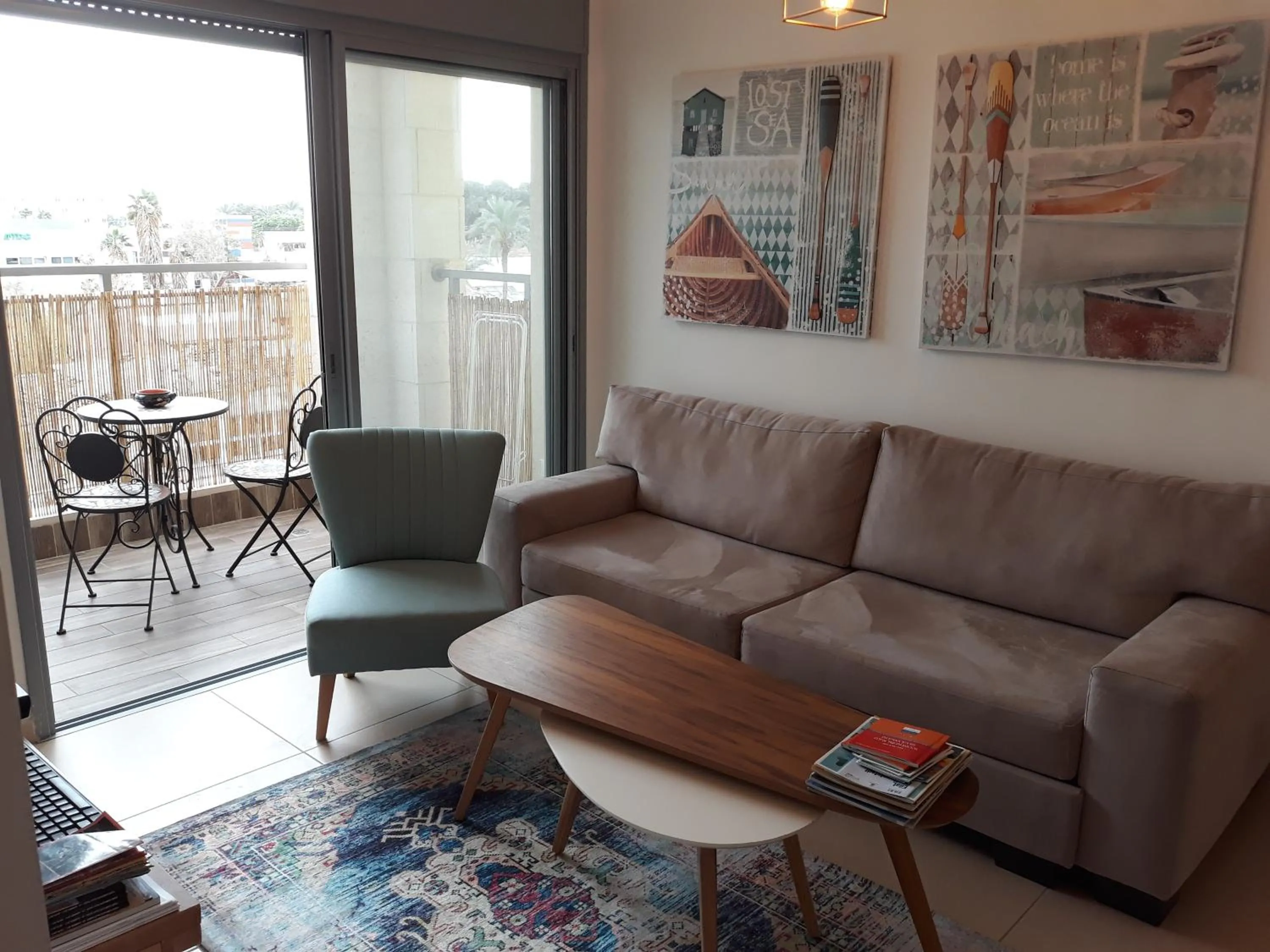 Living room in Berger's Apartment