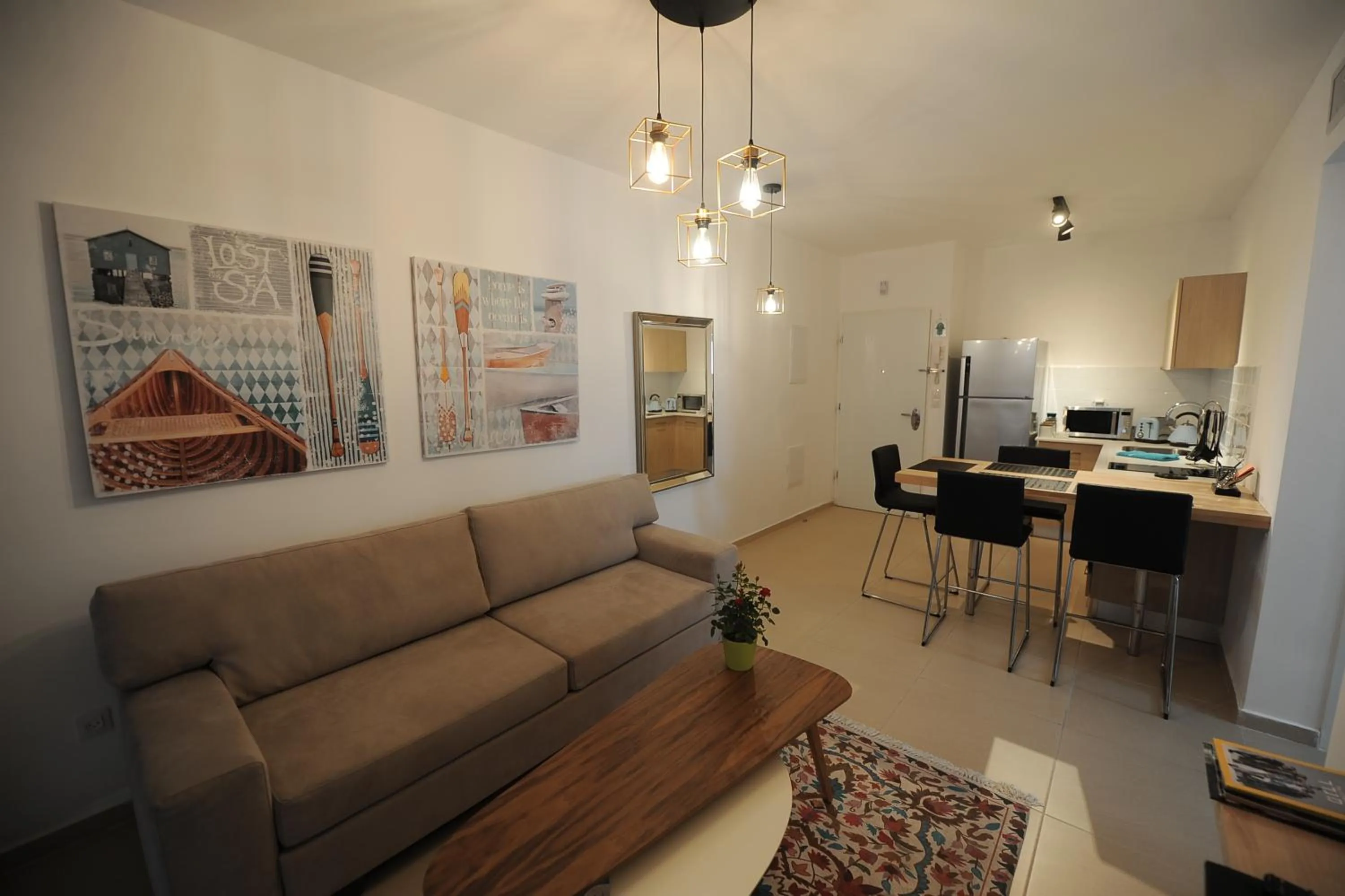 Living room in Berger's Apartment