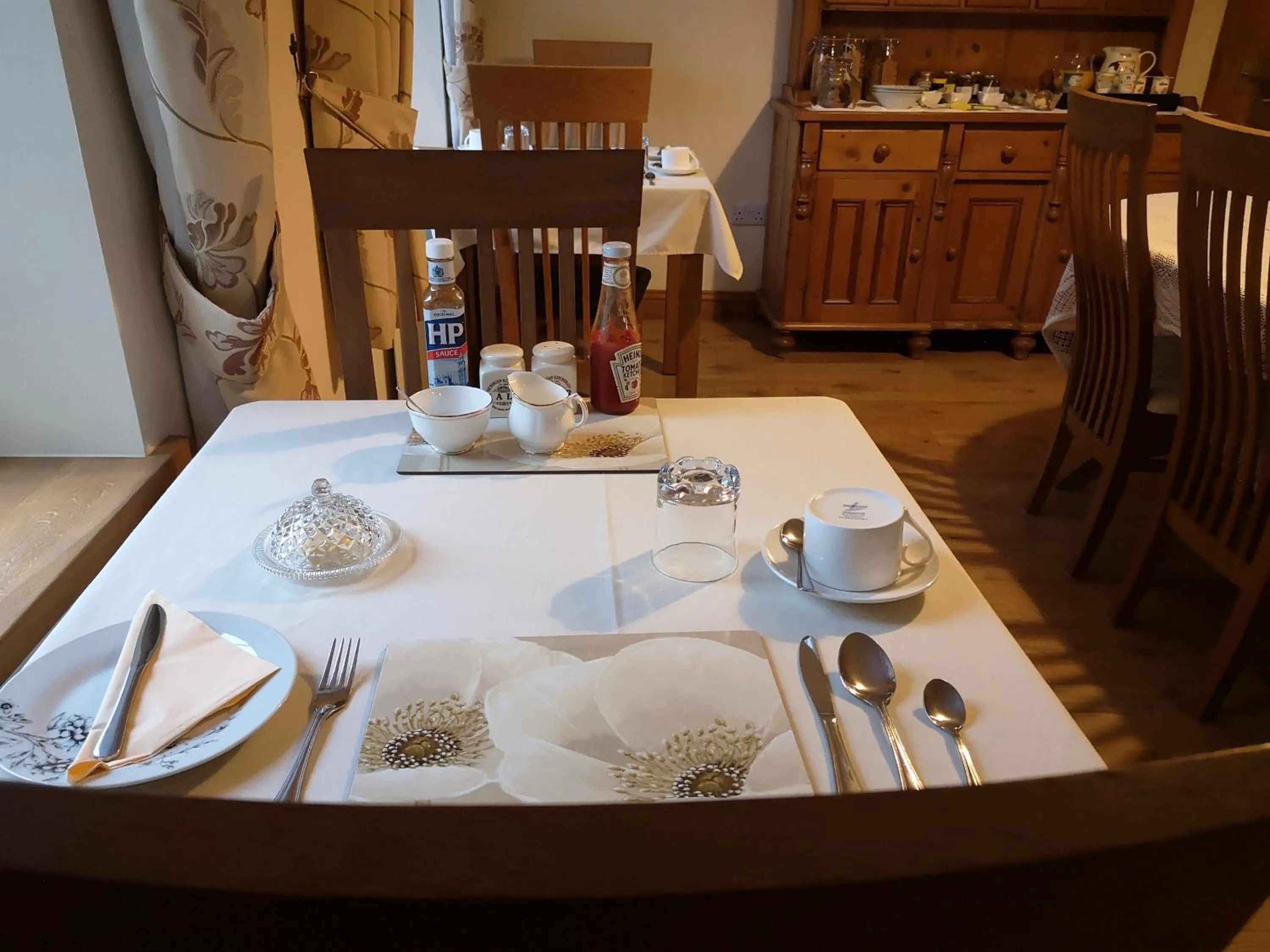 Dining area in White Cottage B and B