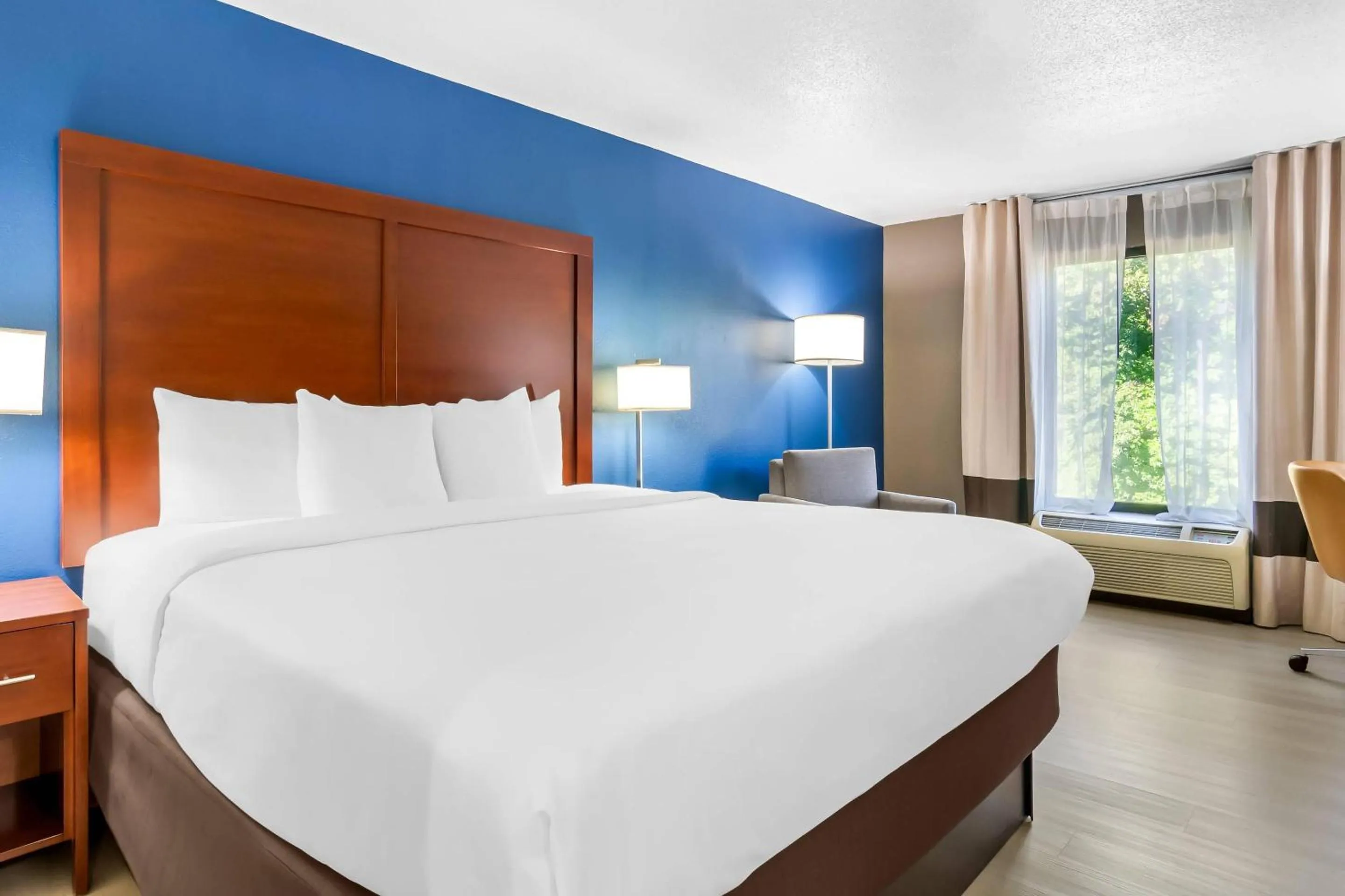 Bedroom, Bed in Comfort Inn Greenville - Haywood Mall