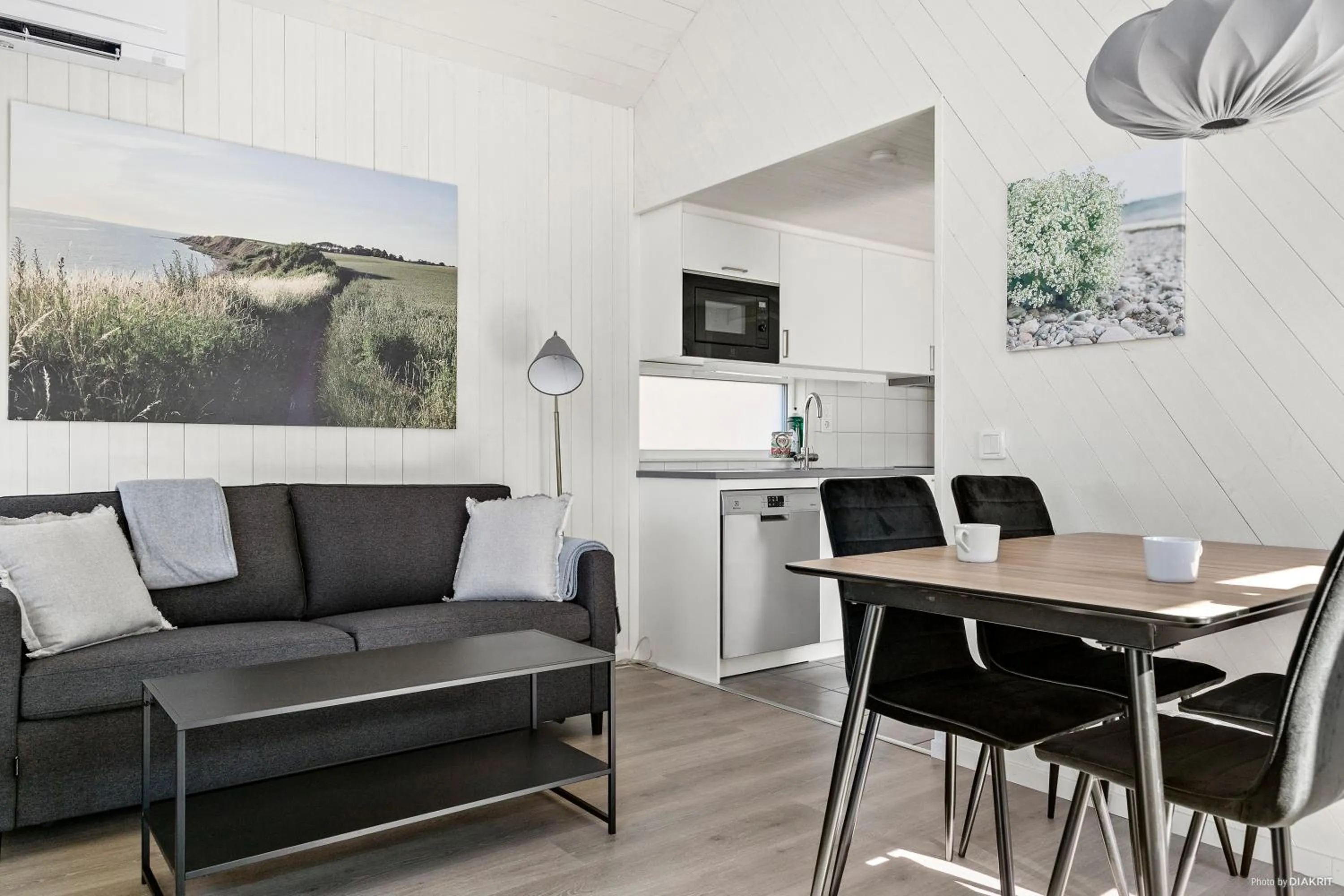 Living room in First Camp Råå Vallar-Helsingborg