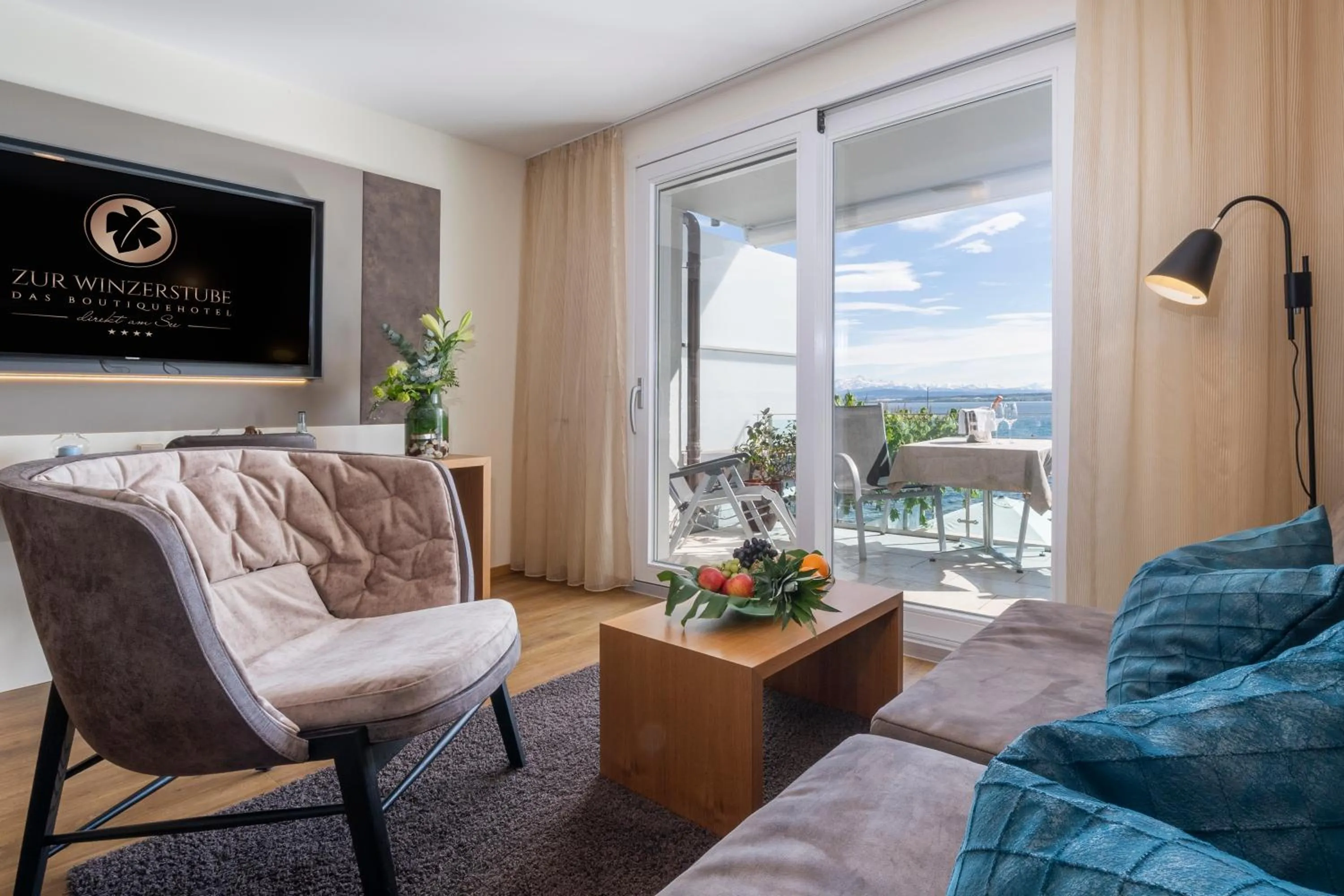 Seating area in Boutiquehotel zur Winzerstube - Adults Only