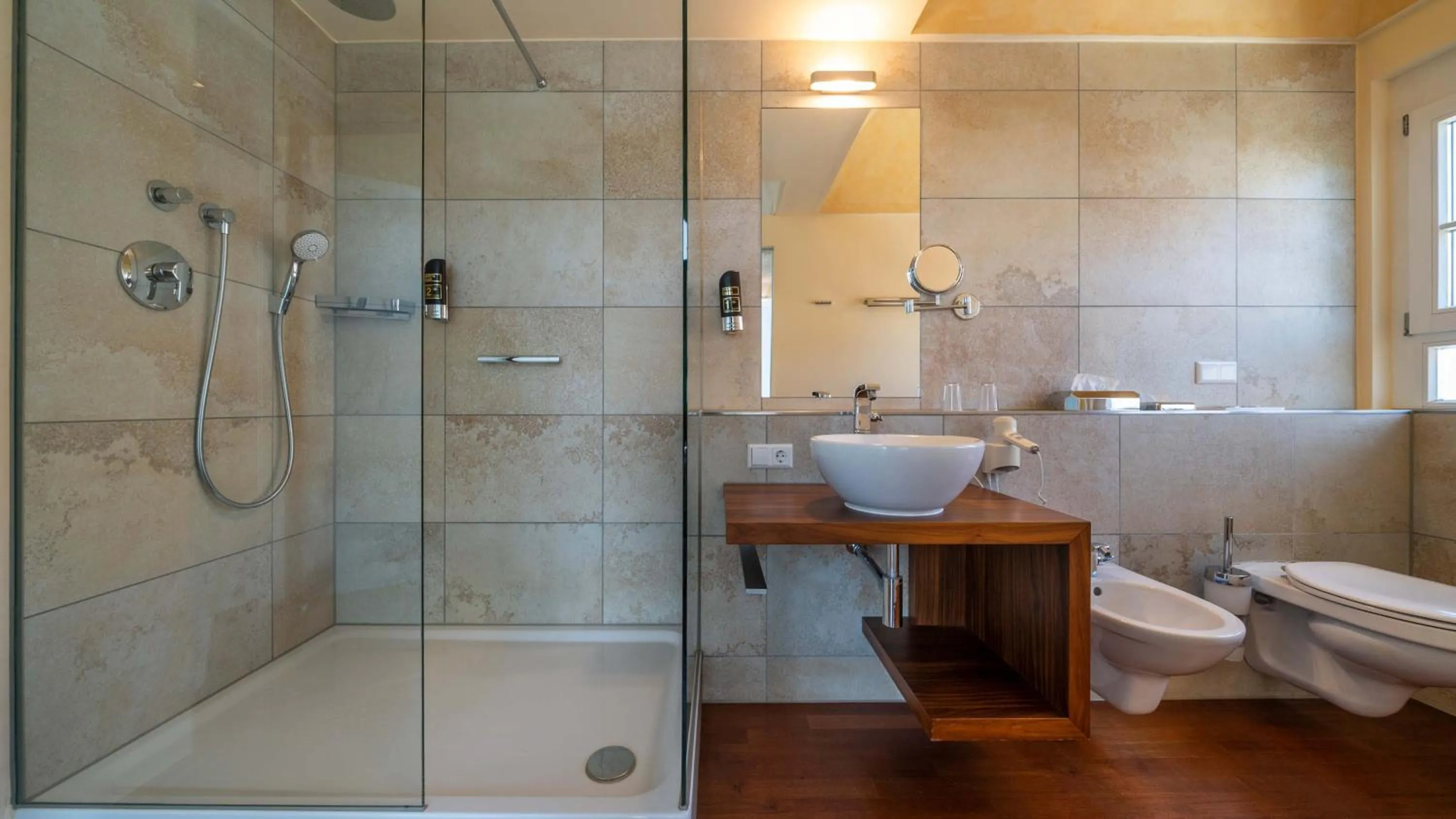 Bathroom in Boutiquehotel zur Winzerstube - Adults Only