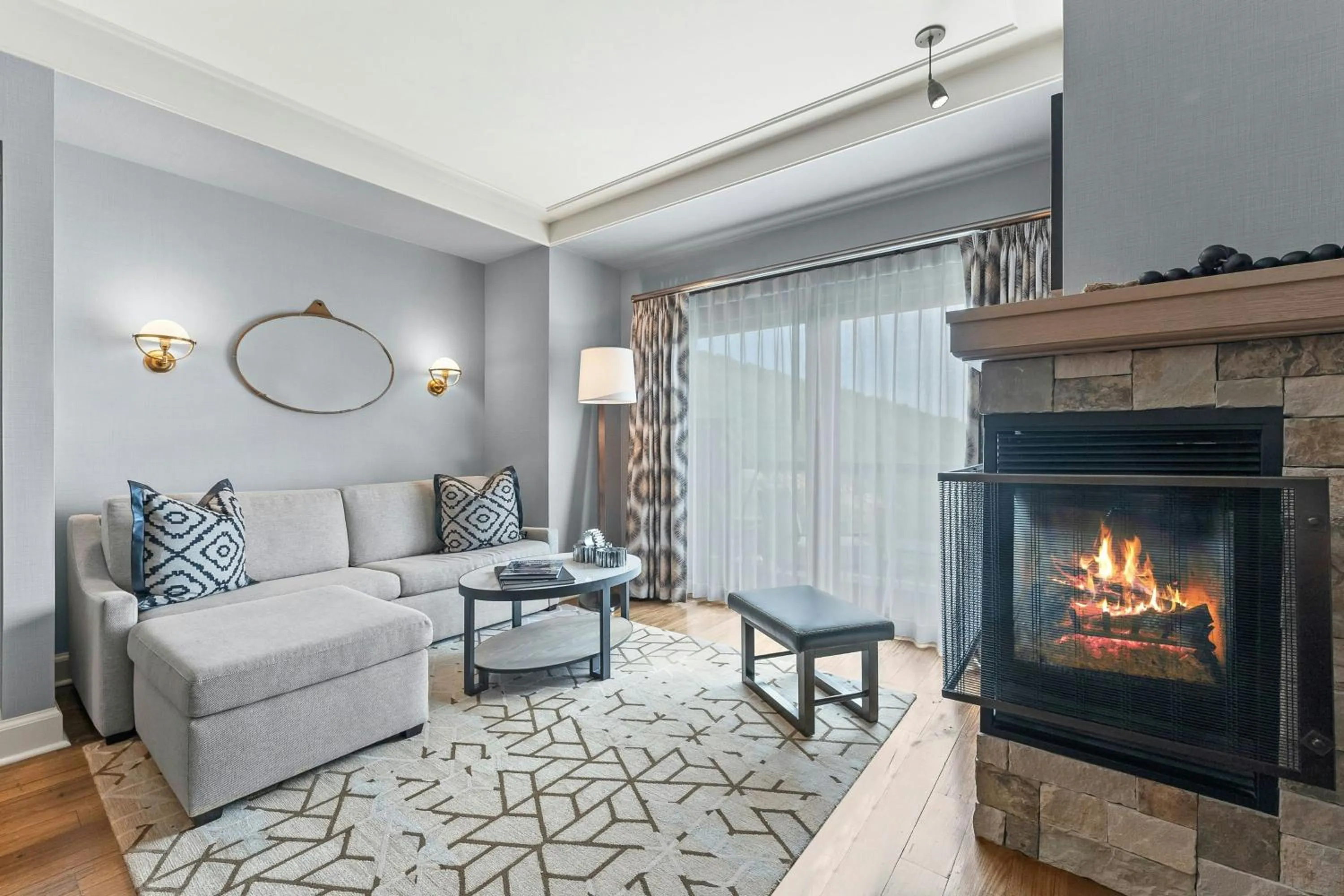 Living room in St. Regis Deer Valley