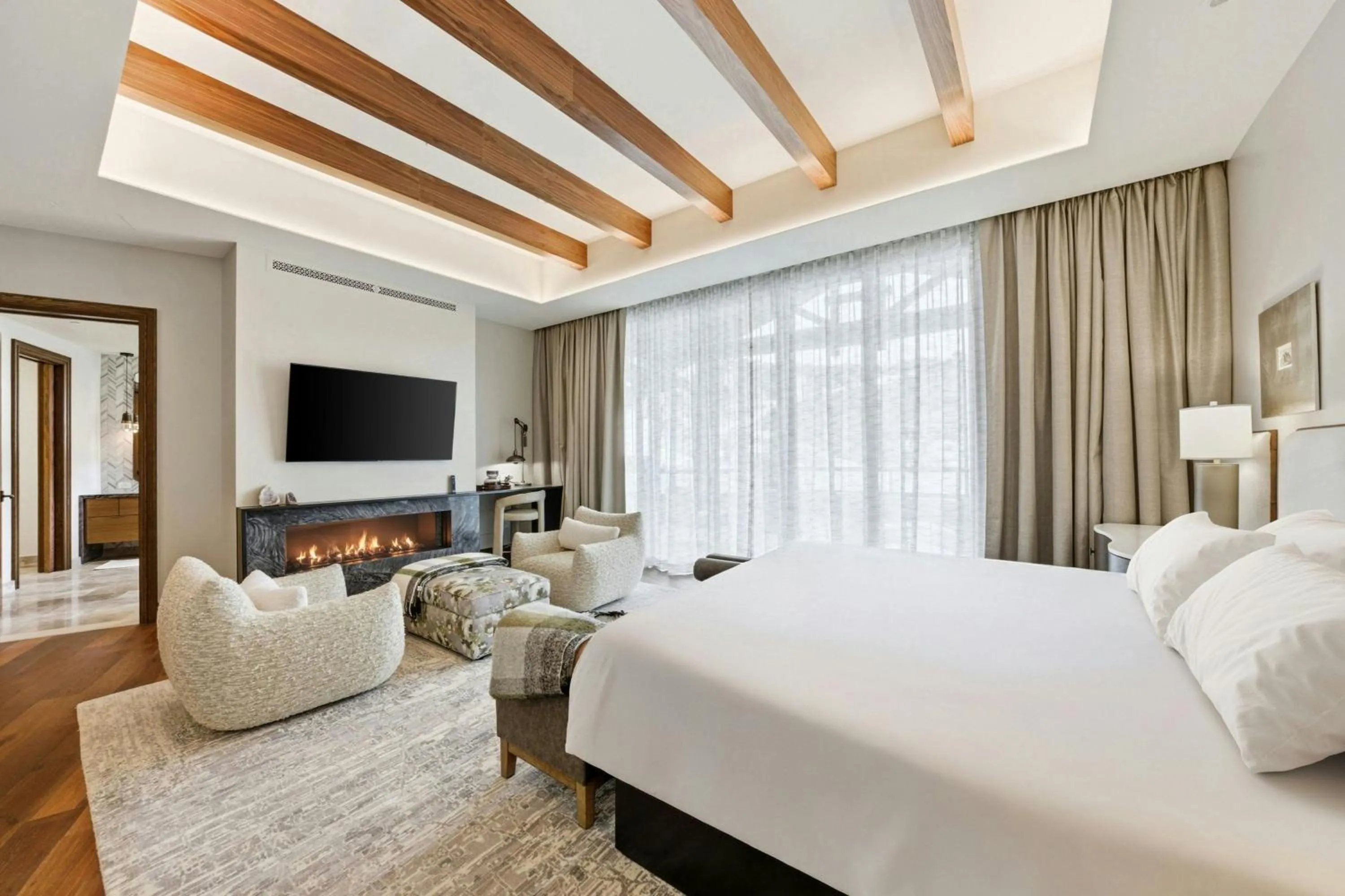 Bedroom, Bed in St. Regis Deer Valley