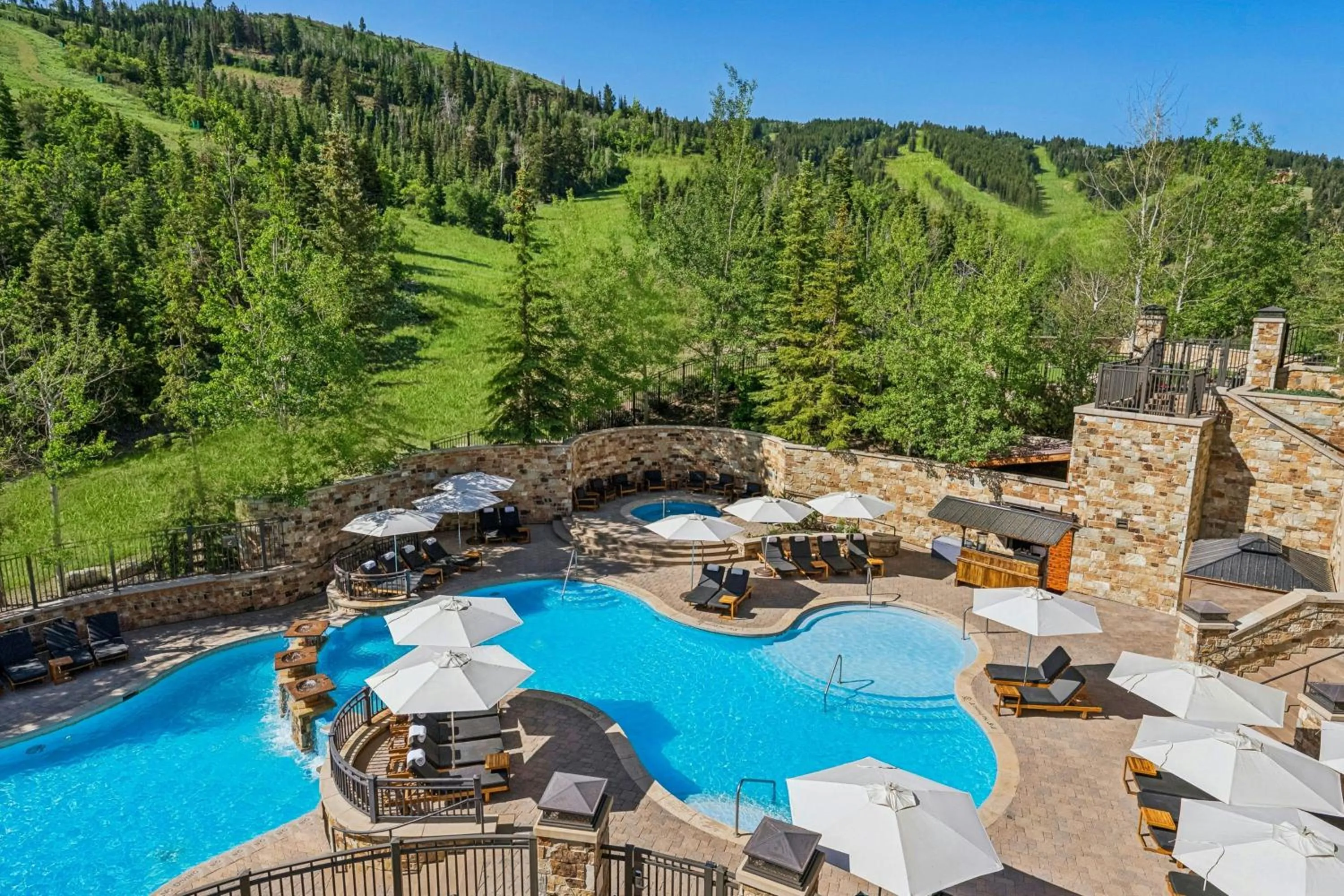 Swimming pool in St. Regis Deer Valley