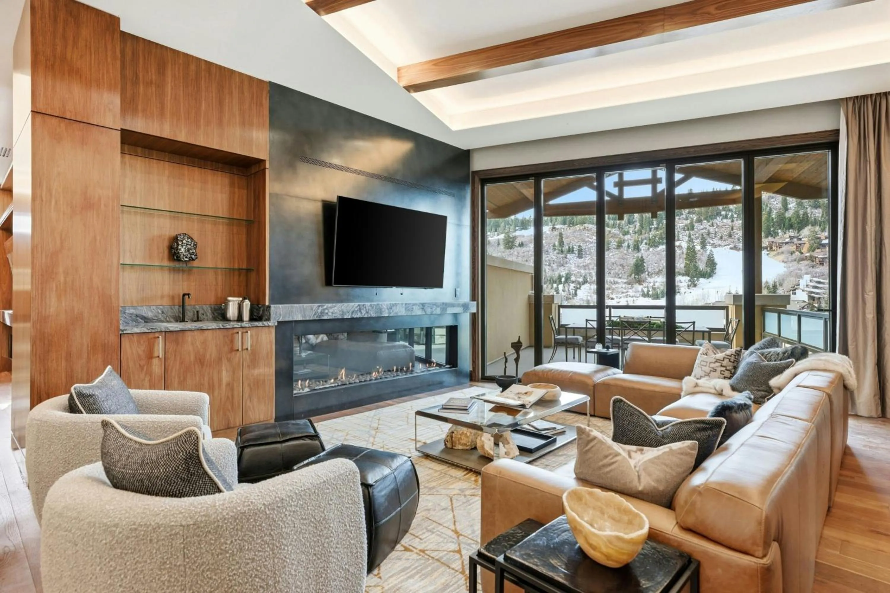 Living room in St. Regis Deer Valley