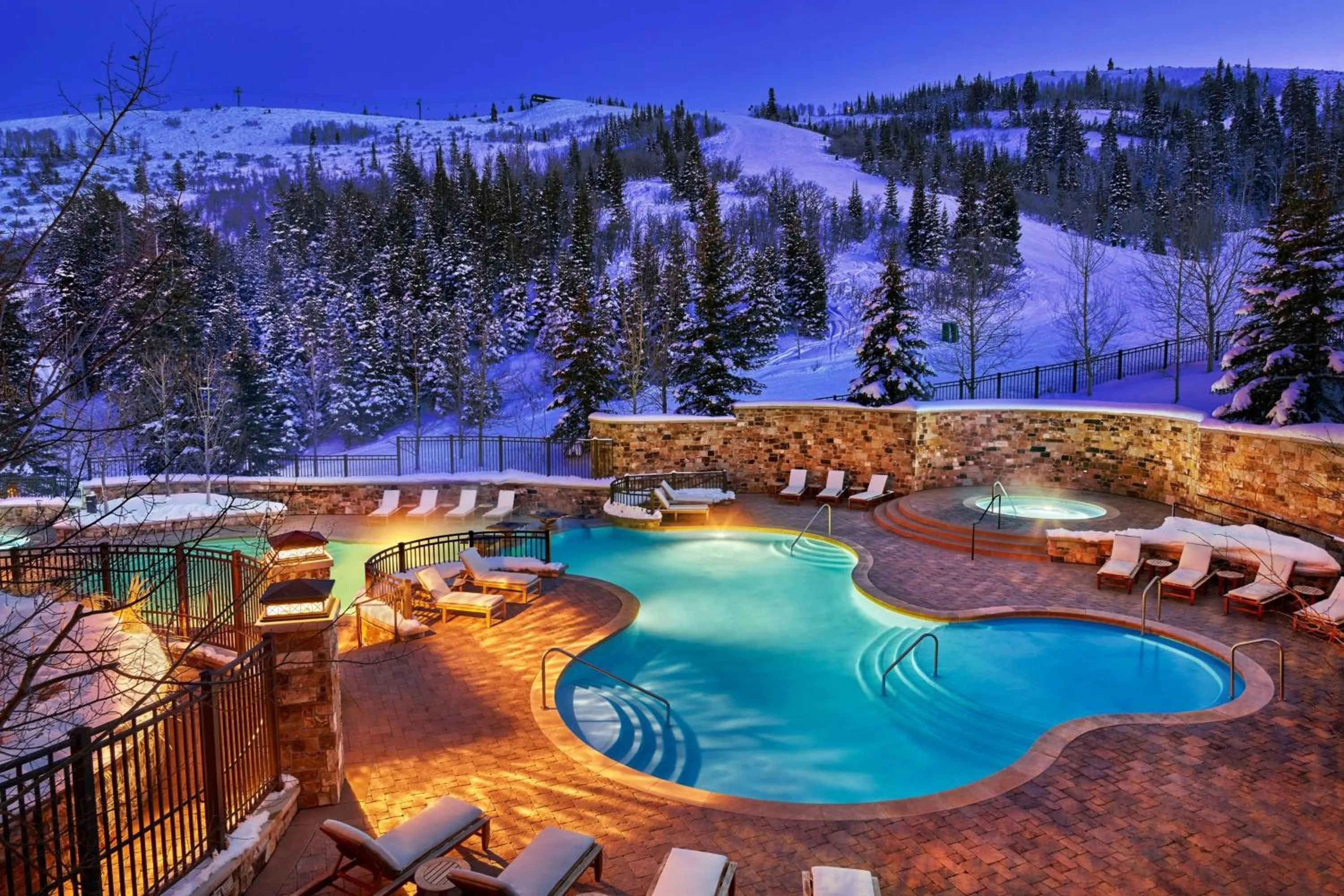 Swimming pool in St. Regis Deer Valley