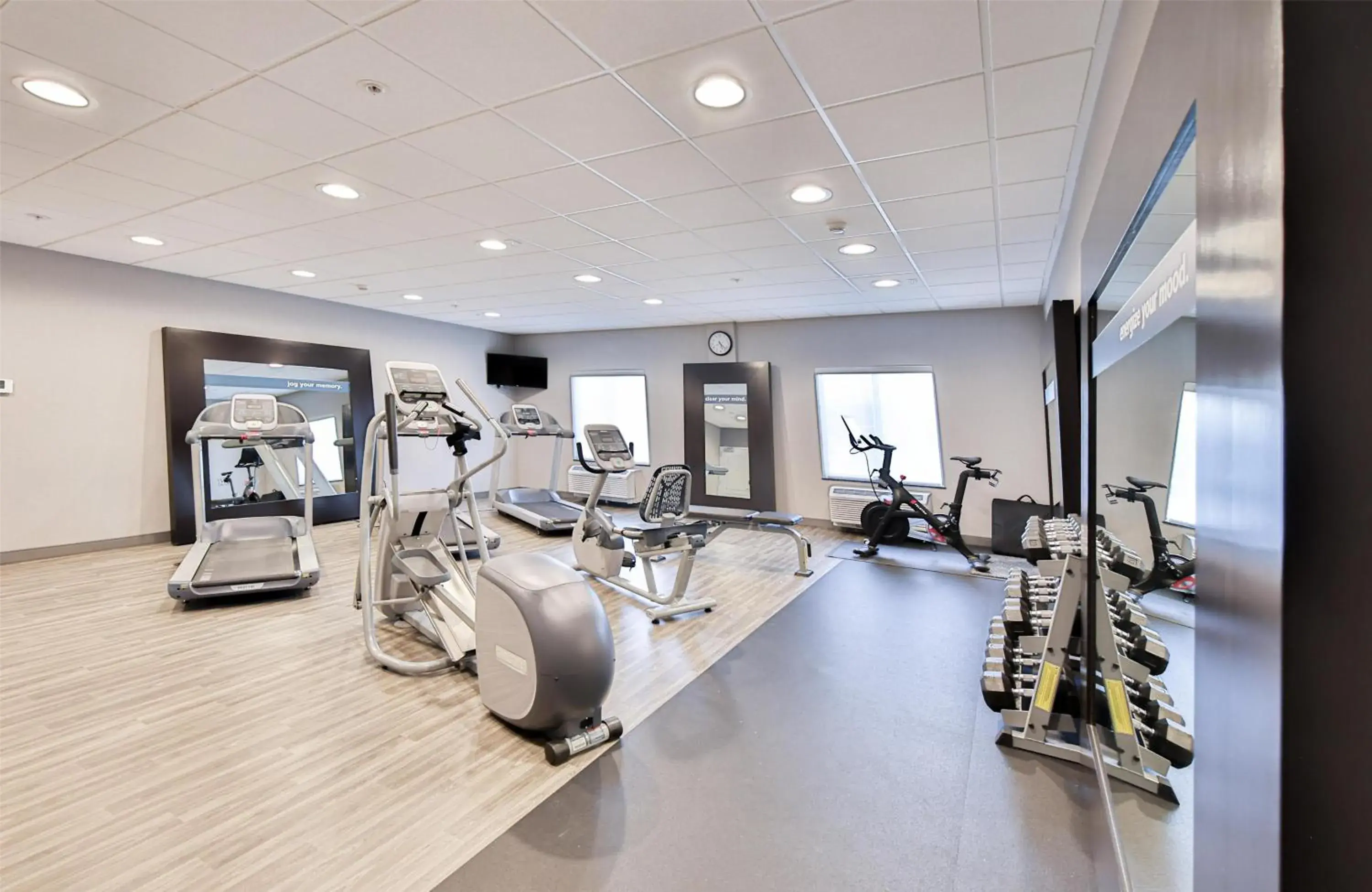 Fitness centre/facilities in Hampton Inn & Suites by Hilton Seattle/Kent Fitness centre/facilities in Hampton Inn & Suites by Hilton Seattle/Kent