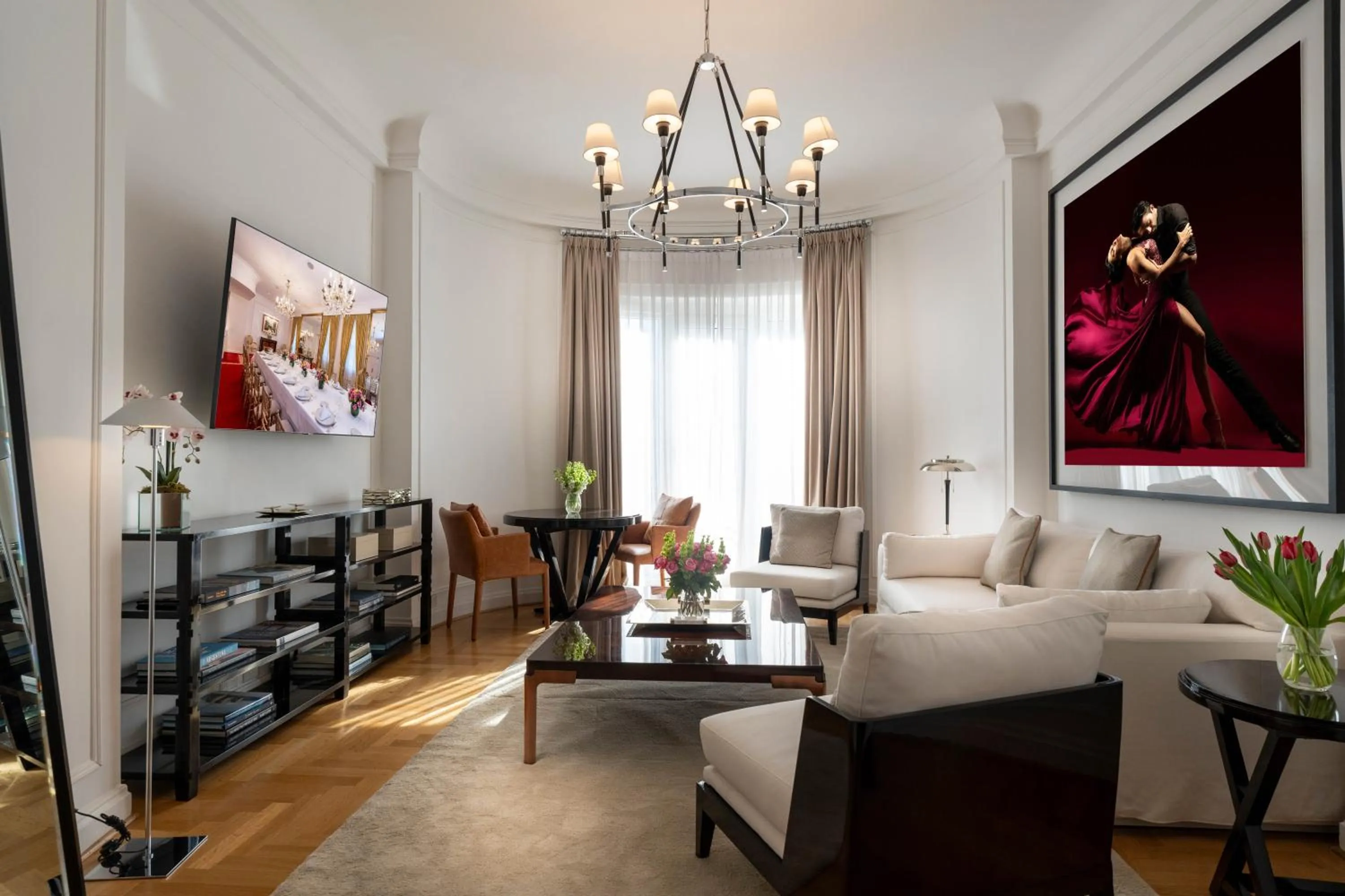 Living room in Alvear Palace Hotel - Leading Hotels of the World