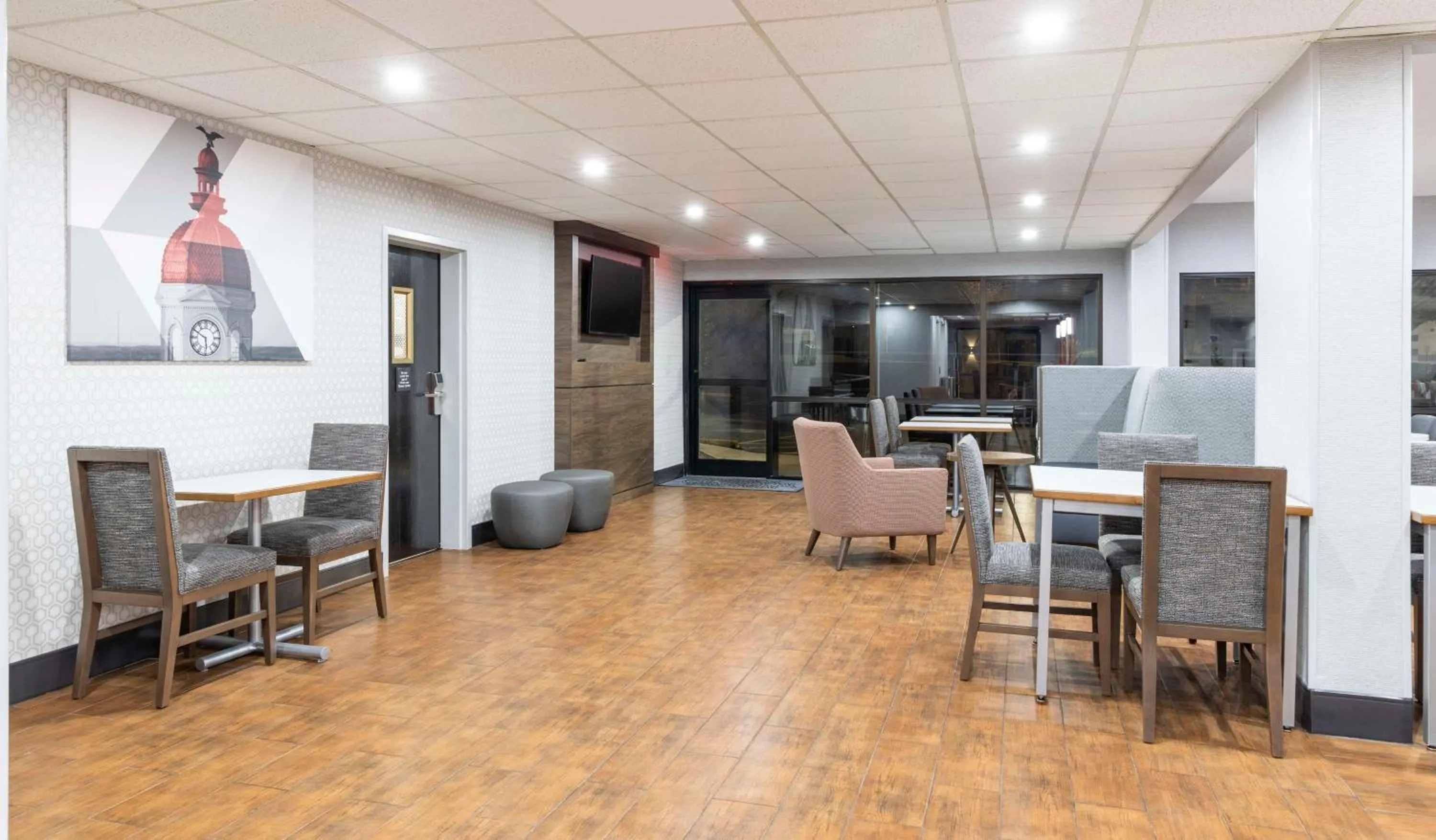 Lobby or reception in Hampton Inn Athens