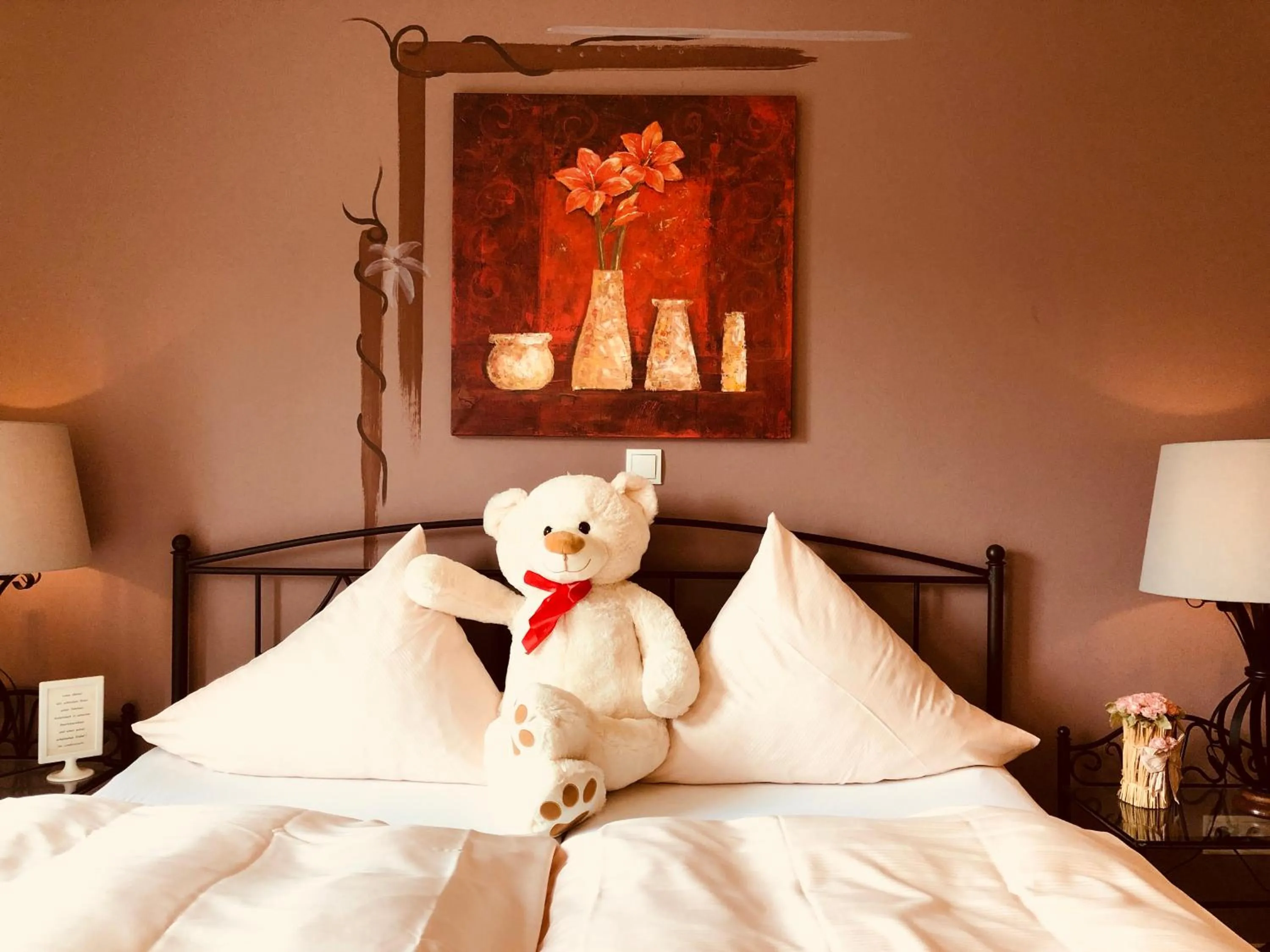 Bed in Landhaus Zimmermann