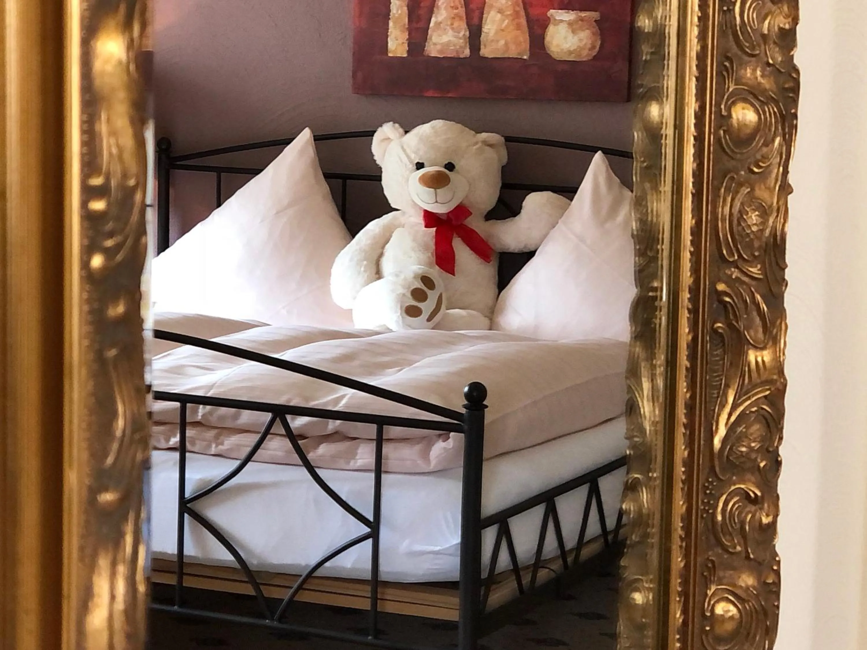 Bed in Landhaus Zimmermann