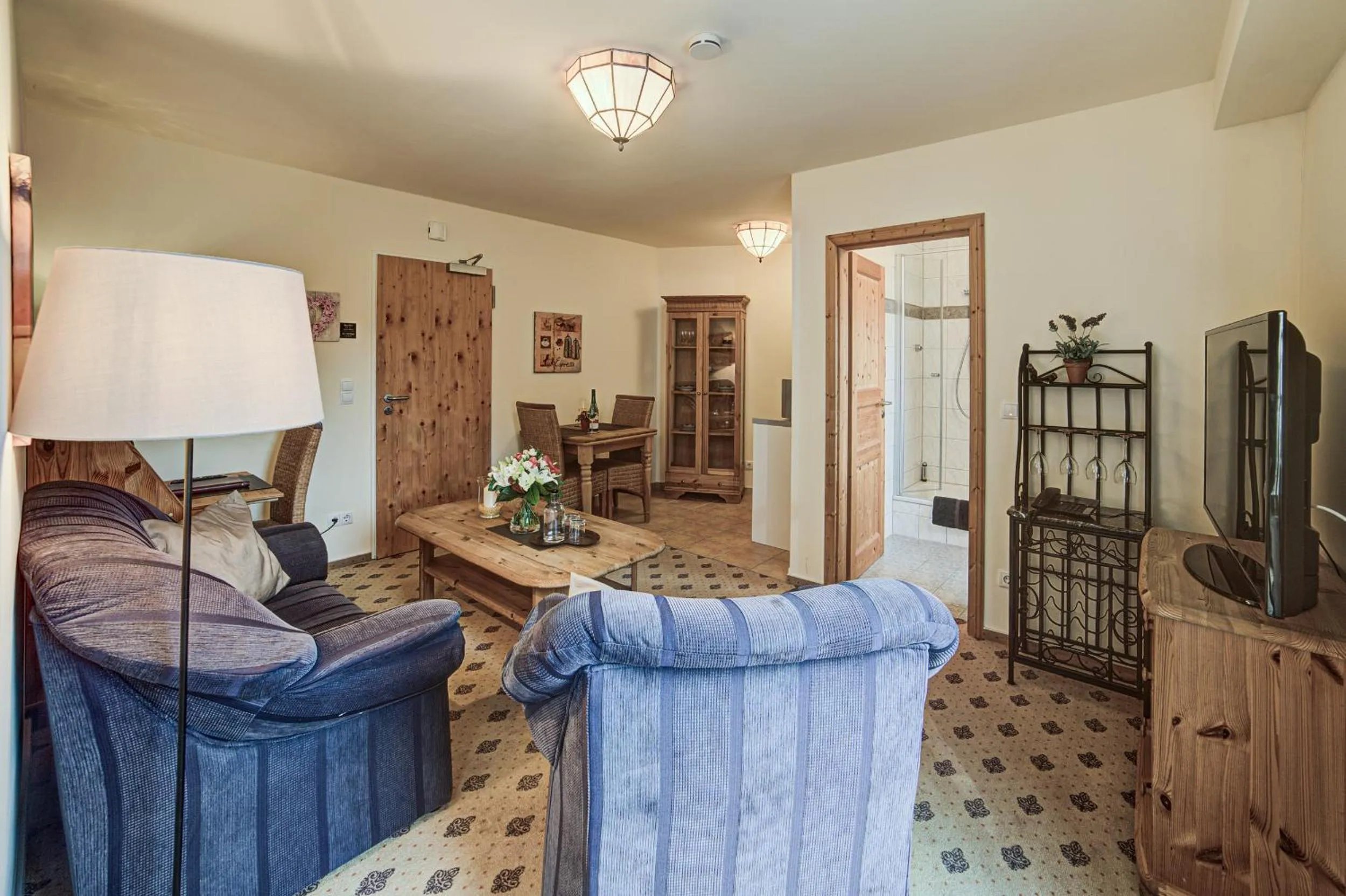 Living room in Landhaus Zimmermann