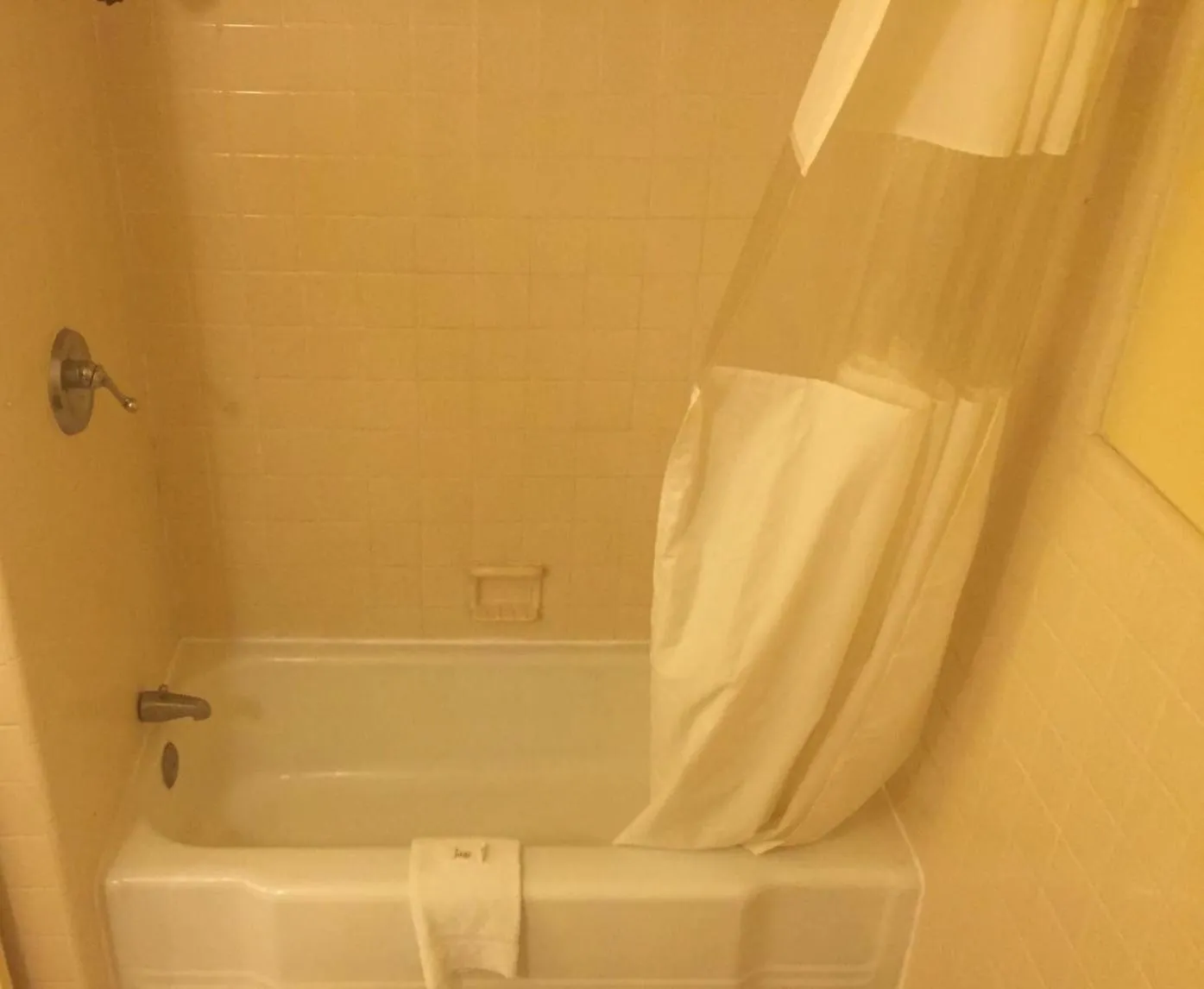 Shower in Ross Motel