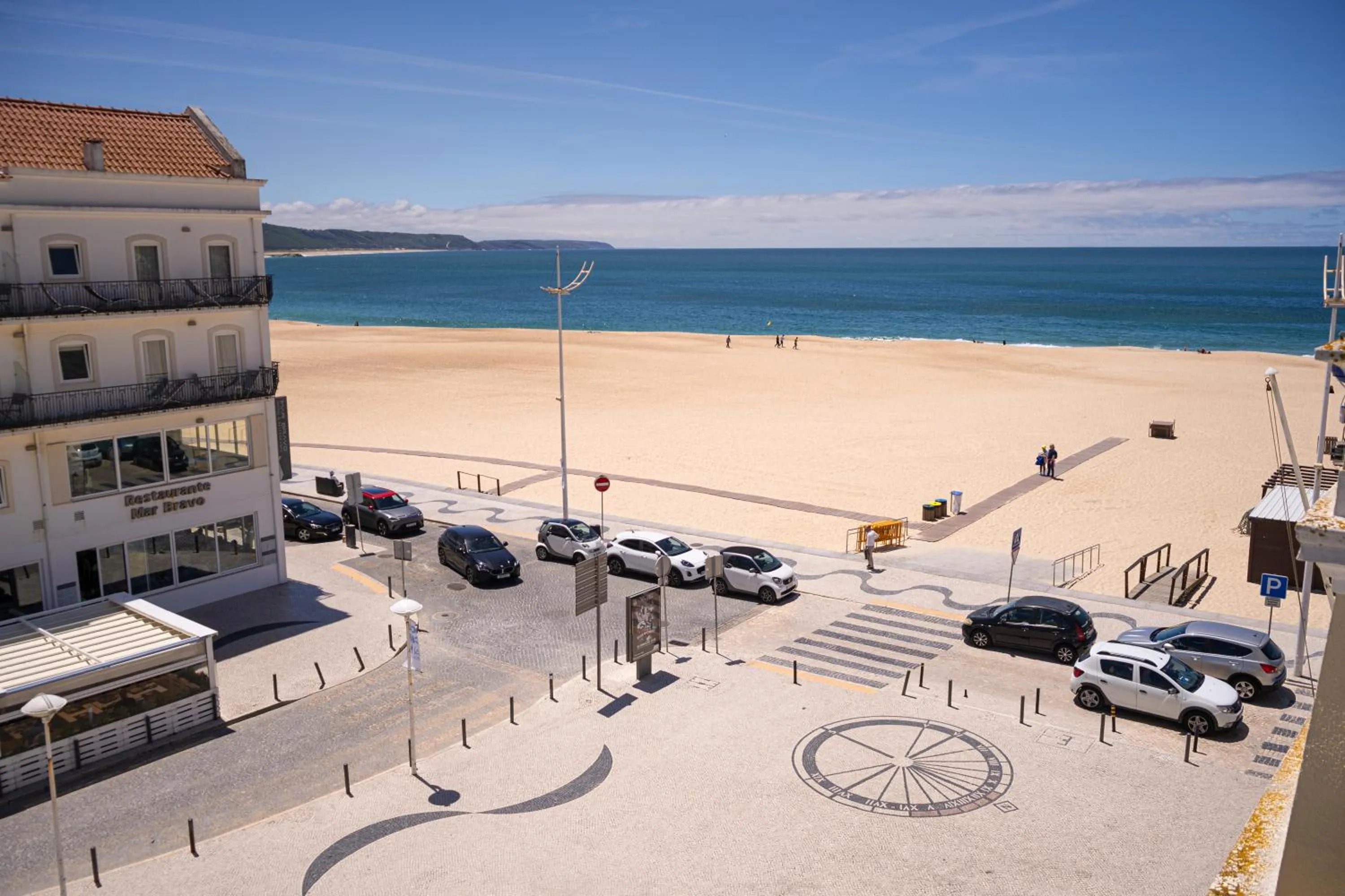 Bird's eye view in By the Sea - Nazaré